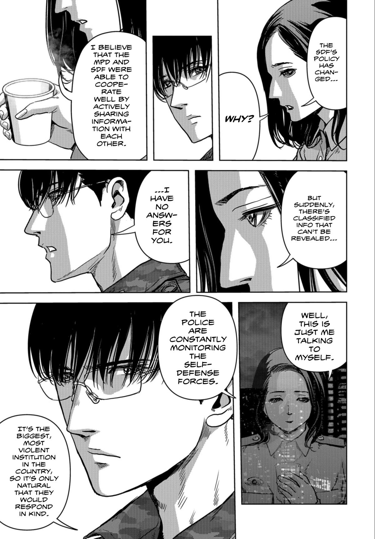 Kaijuu Jieitai Chap 22 - Next Chap 23