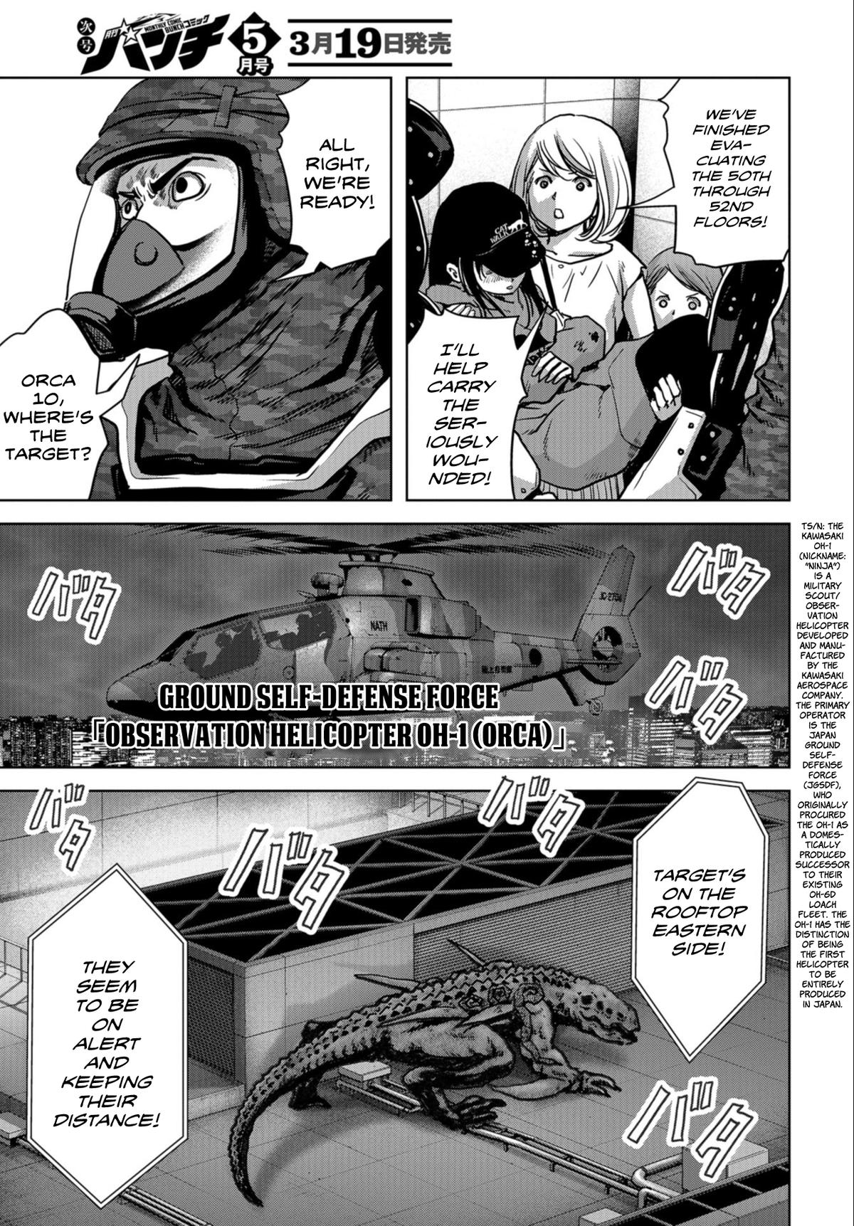 Kaijuu Jieitai Chap 22 - Next Chap 23