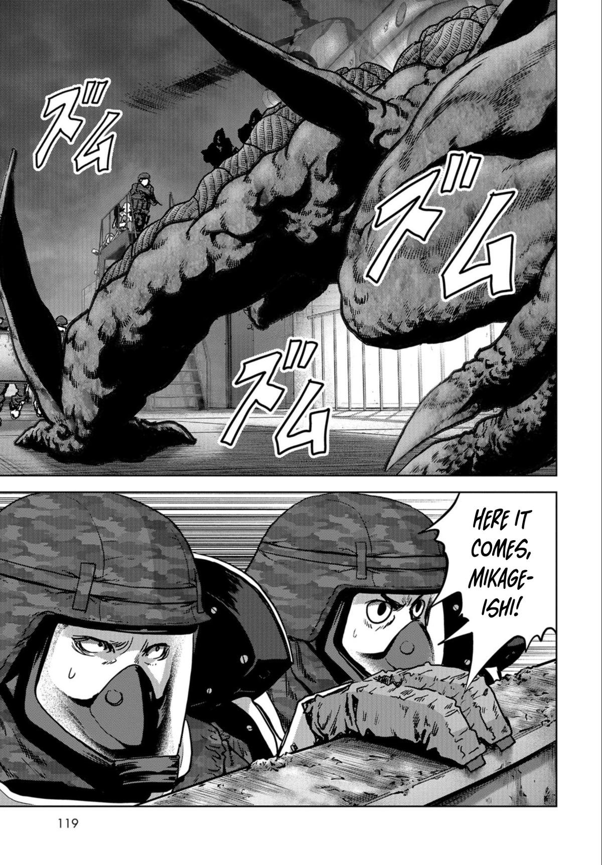 Kaijuu Jieitai Chap 22 - Next Chap 23