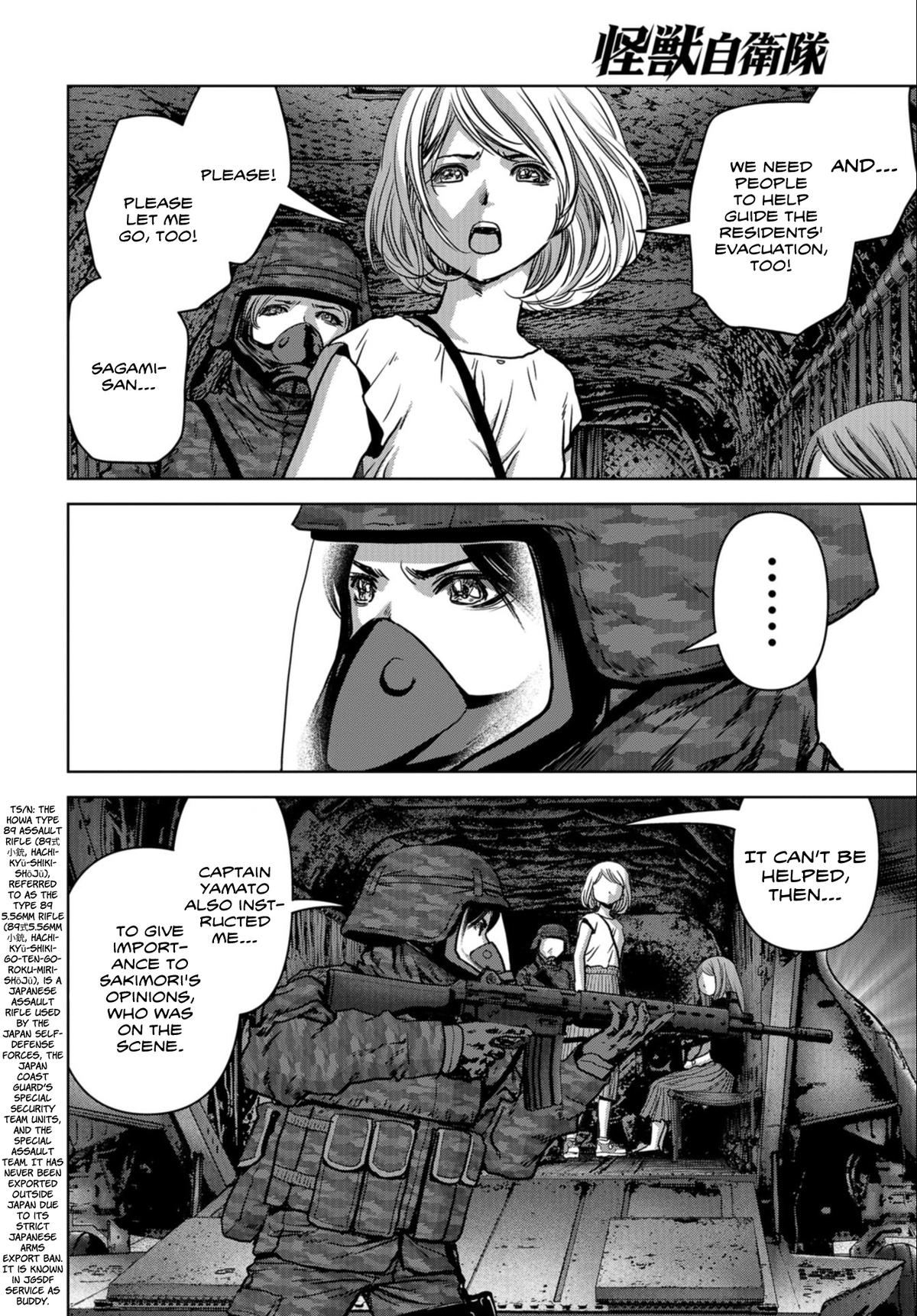 Kaijuu Jieitai Chap 22 - Next Chap 23
