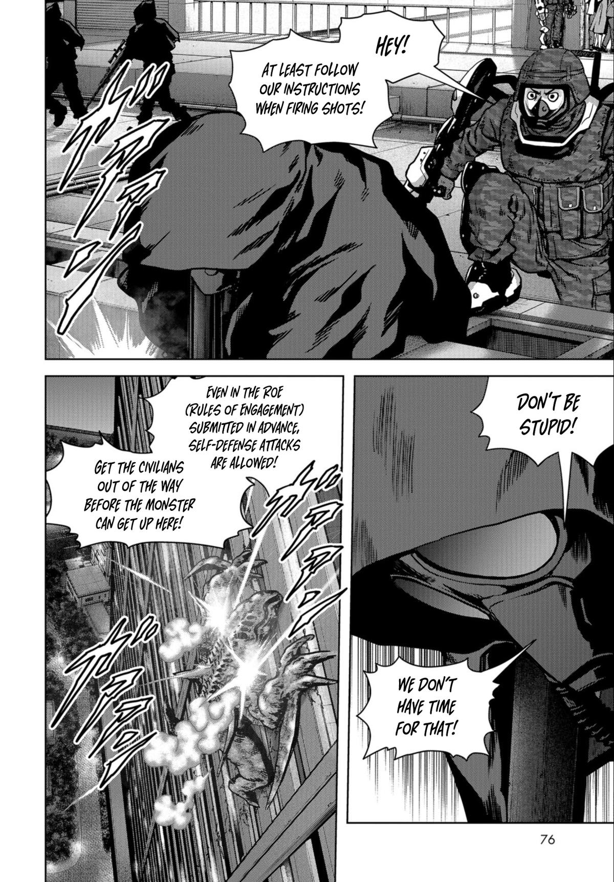 Kaijuu Jieitai Chap 22 - Next Chap 23