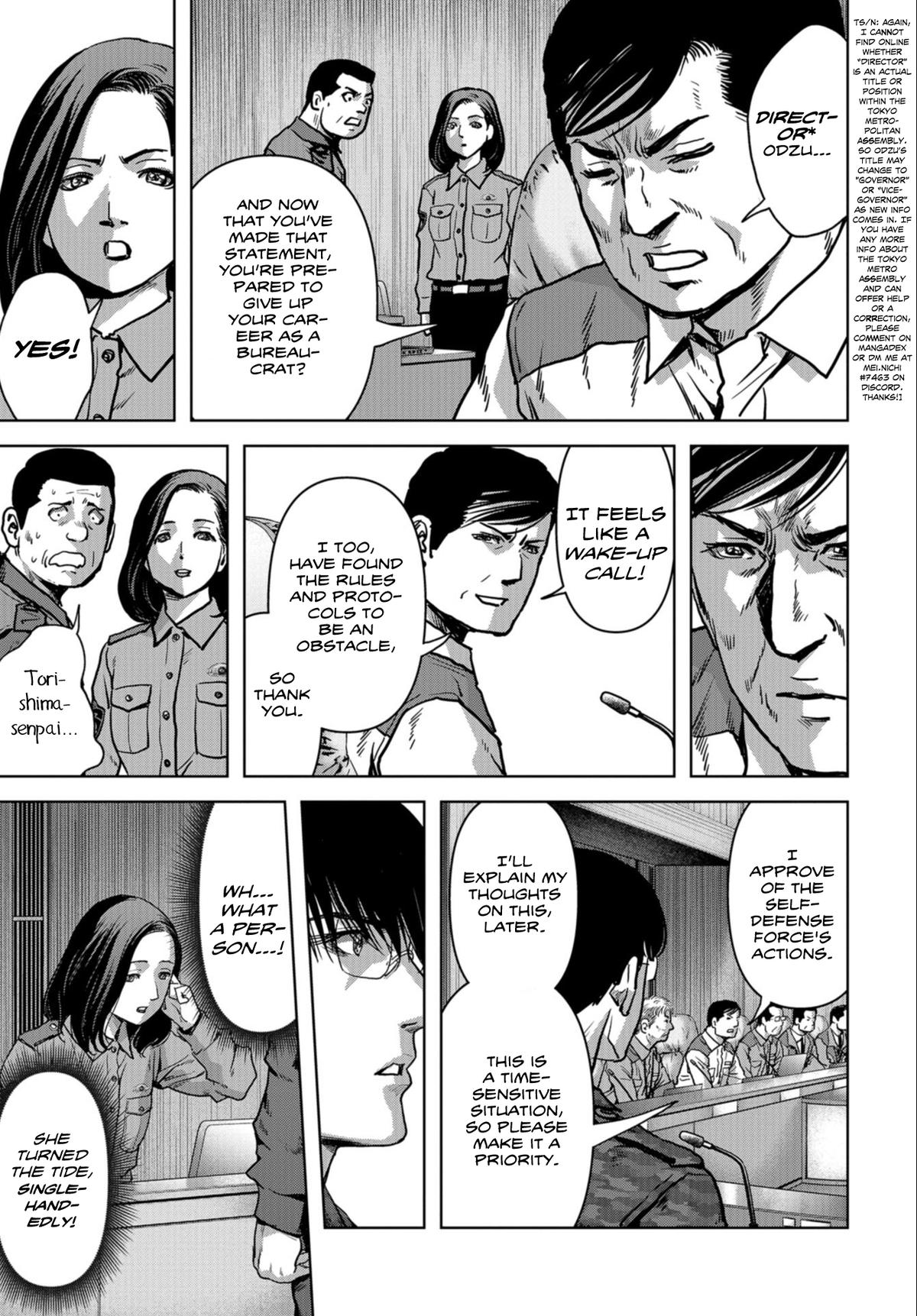 Kaijuu Jieitai Chap 23 - Next Chap 24