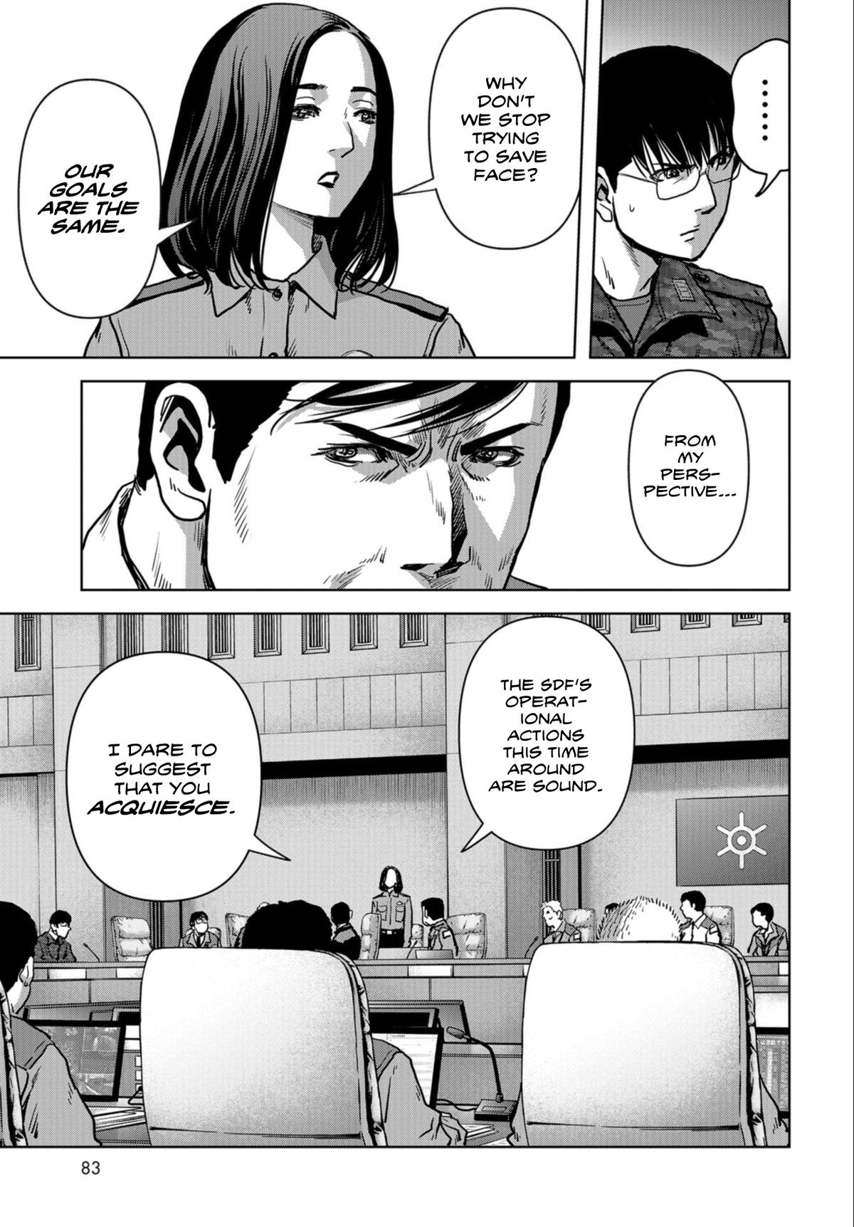 Kaijuu Jieitai Chap 23 - Next Chap 24