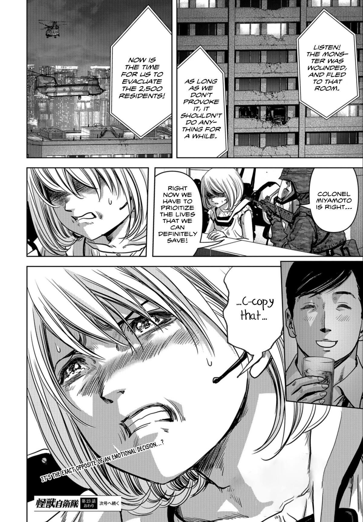 Kaijuu Jieitai Chap 23 - Next Chap 24