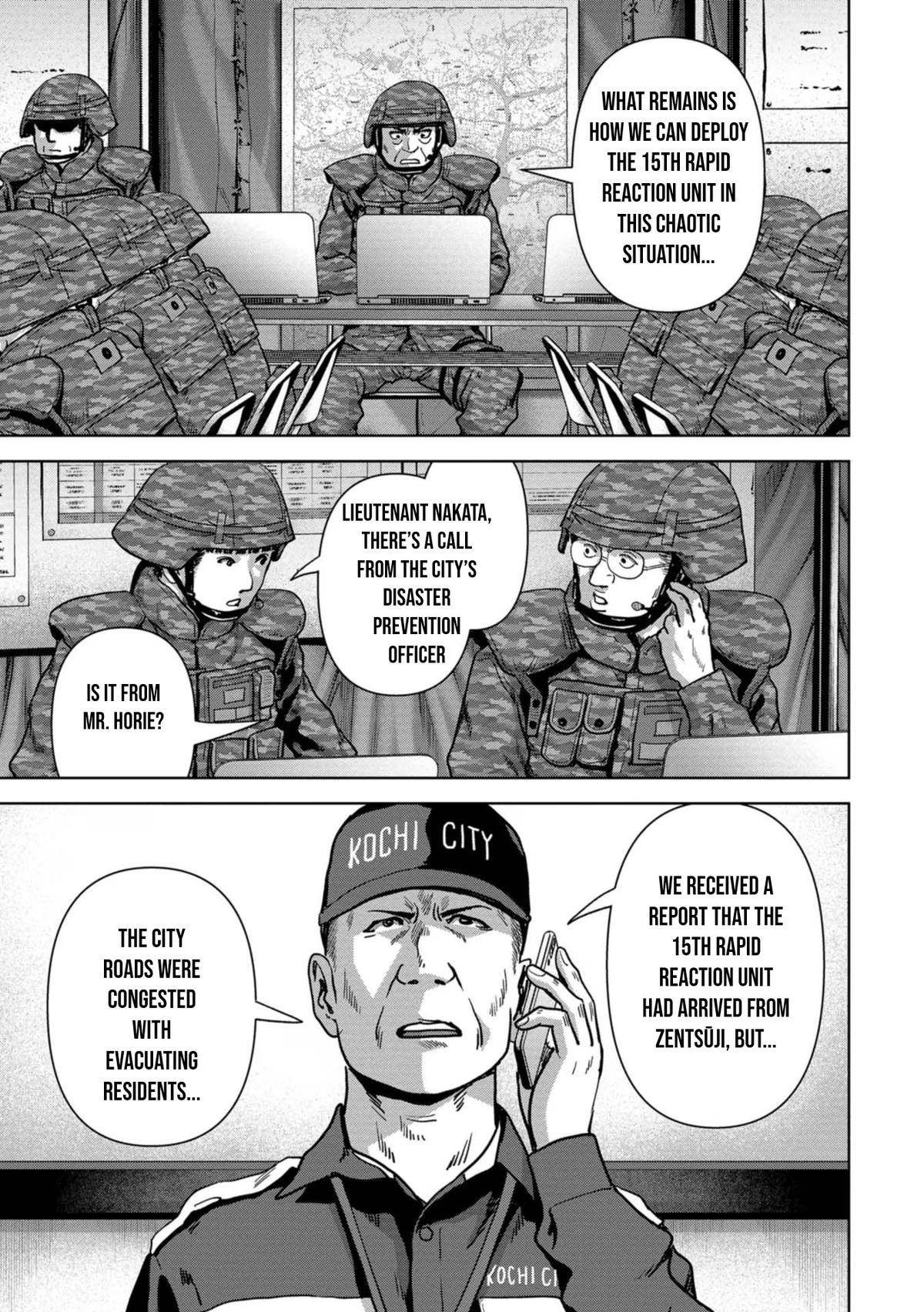 Kaijuu Jieitai Chap 37 - Next Chap 38