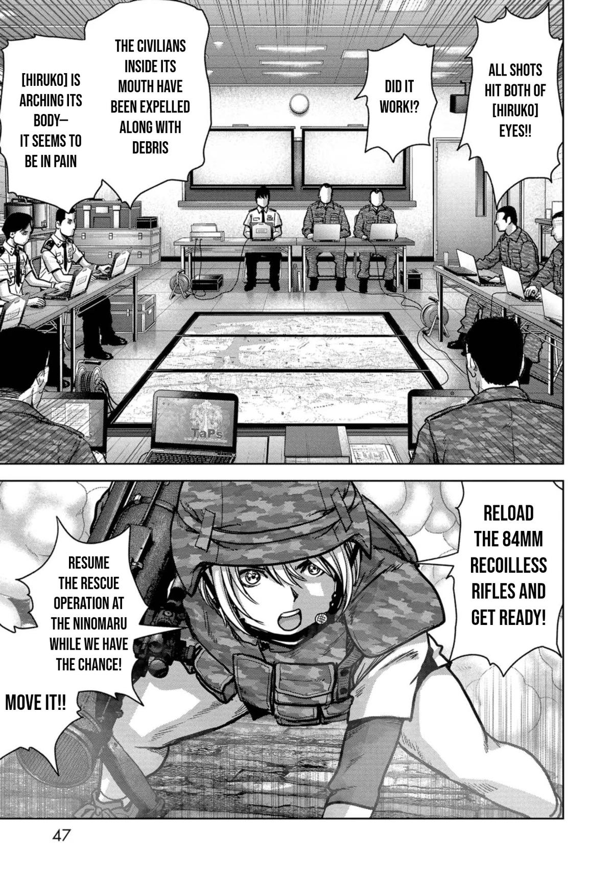 Kaijuu Jieitai Chap 37 - Next Chap 38