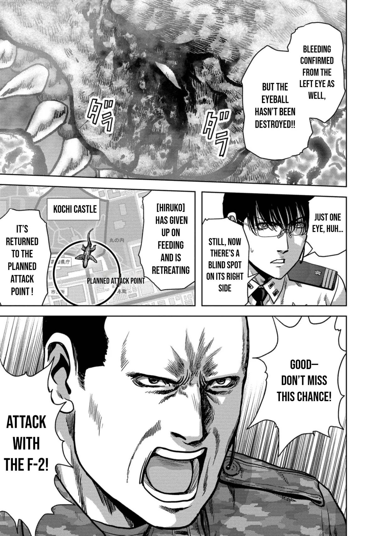 Kaijuu Jieitai Chap 37 - Next Chap 38