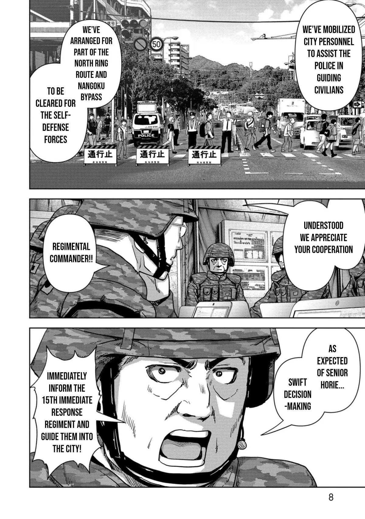 Kaijuu Jieitai Chap 37 - Next Chap 38