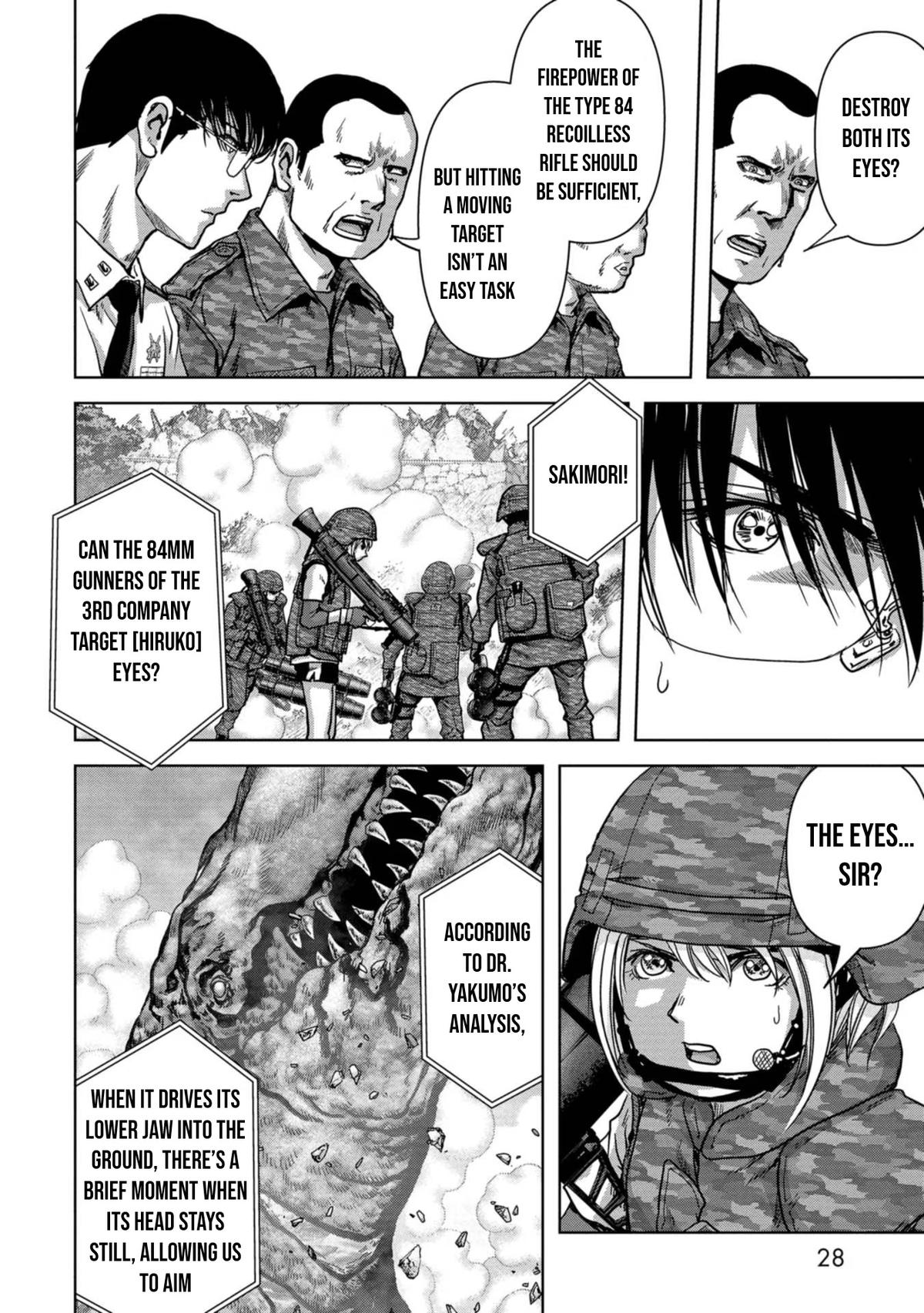 Kaijuu Jieitai Chap 37 - Next Chap 38