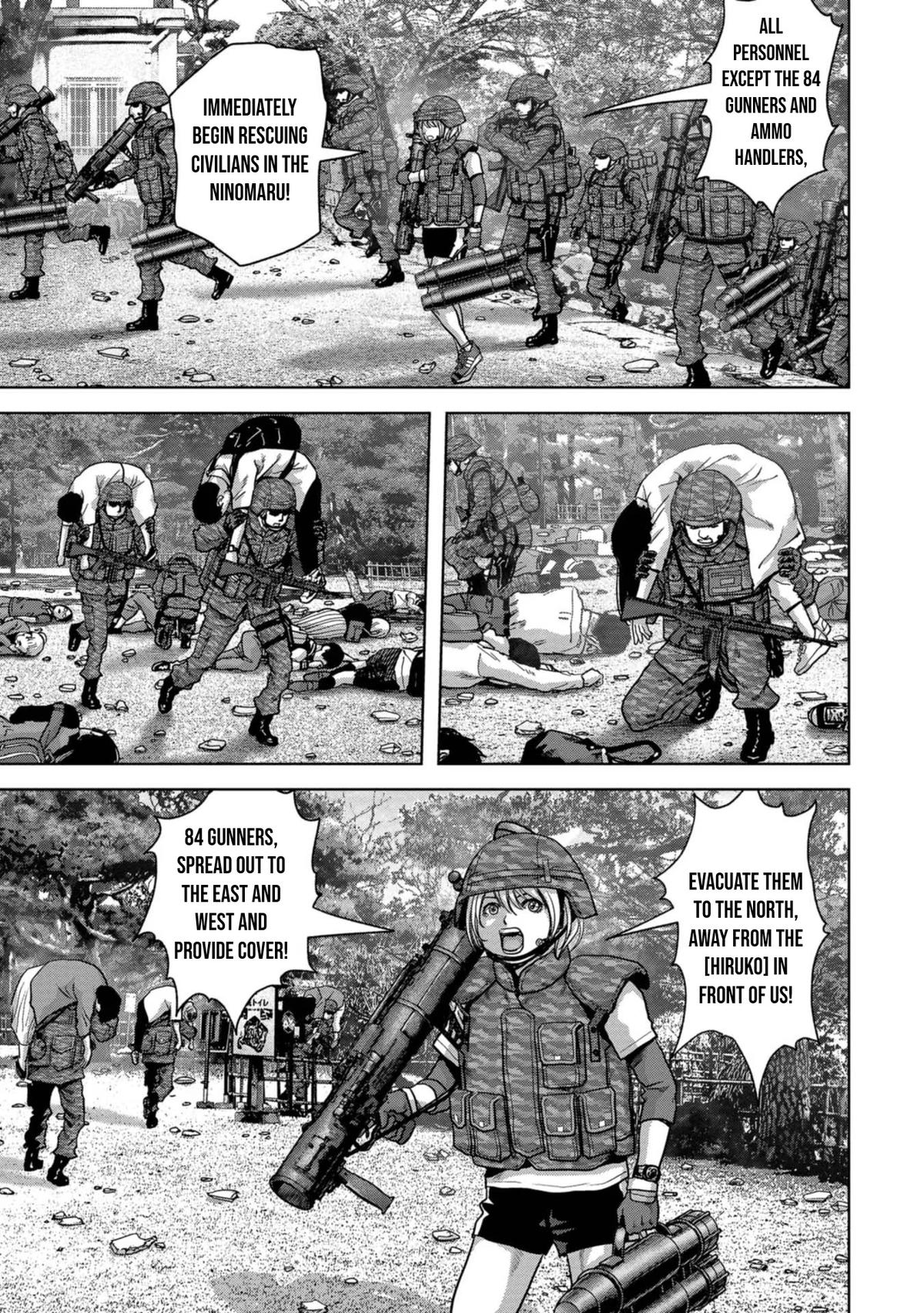 Kaijuu Jieitai Chap 37 - Next Chap 38