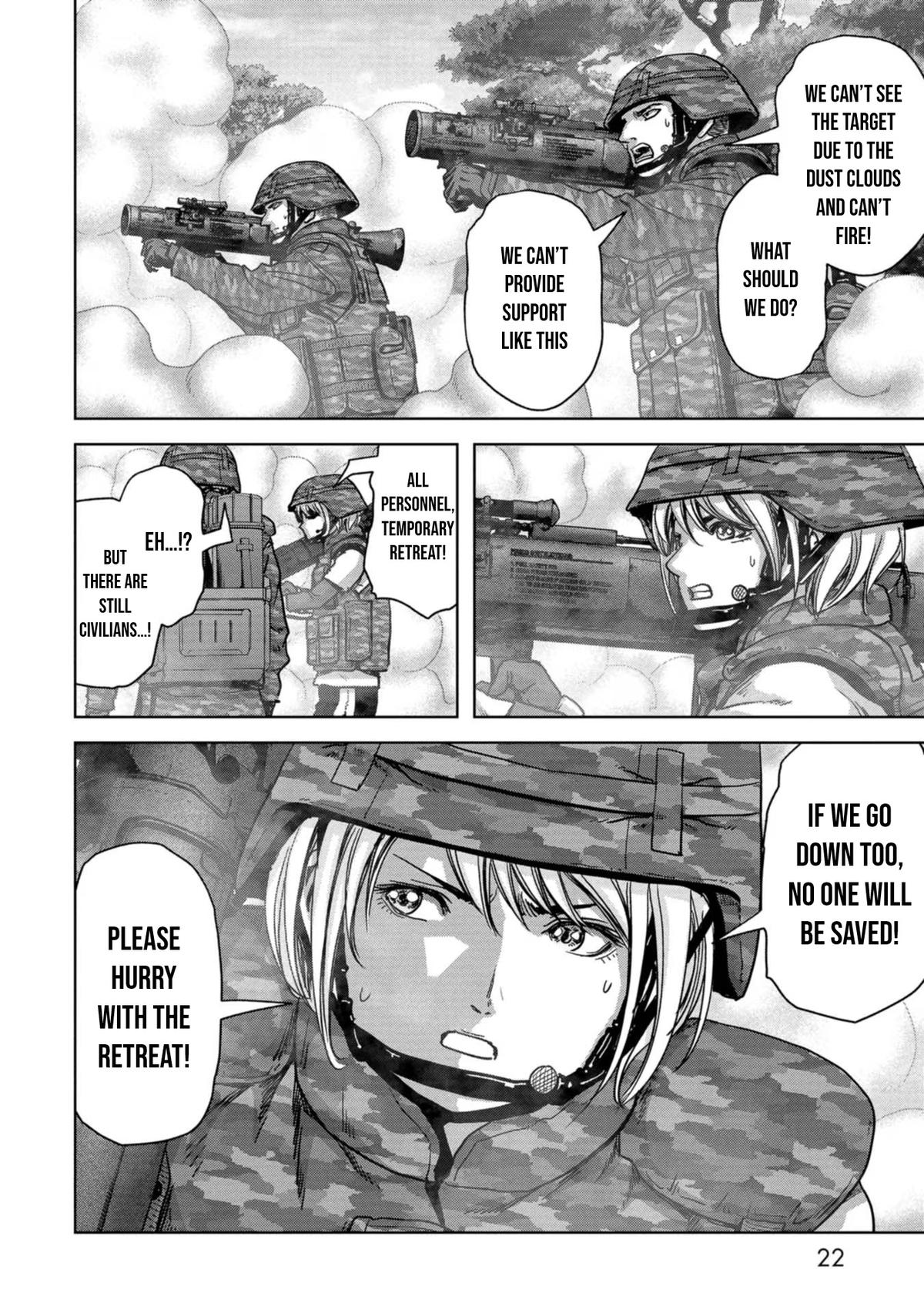 Kaijuu Jieitai Chap 37 - Next Chap 38