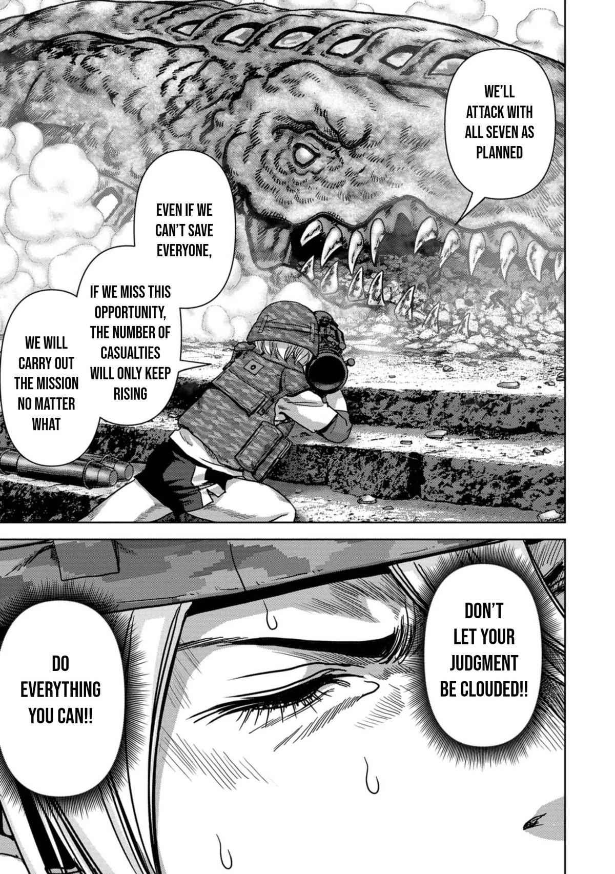 Kaijuu Jieitai Chap 37 - Next Chap 38