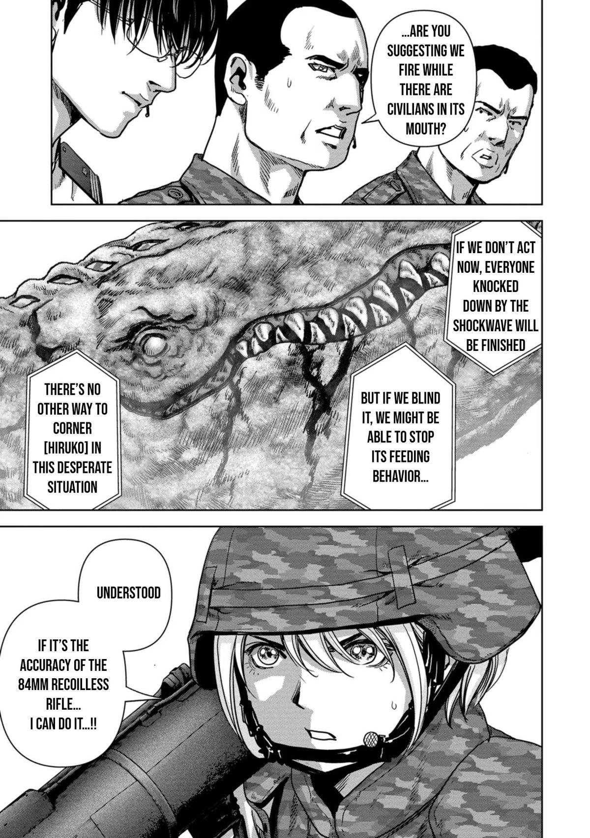 Kaijuu Jieitai Chap 37 - Next Chap 38