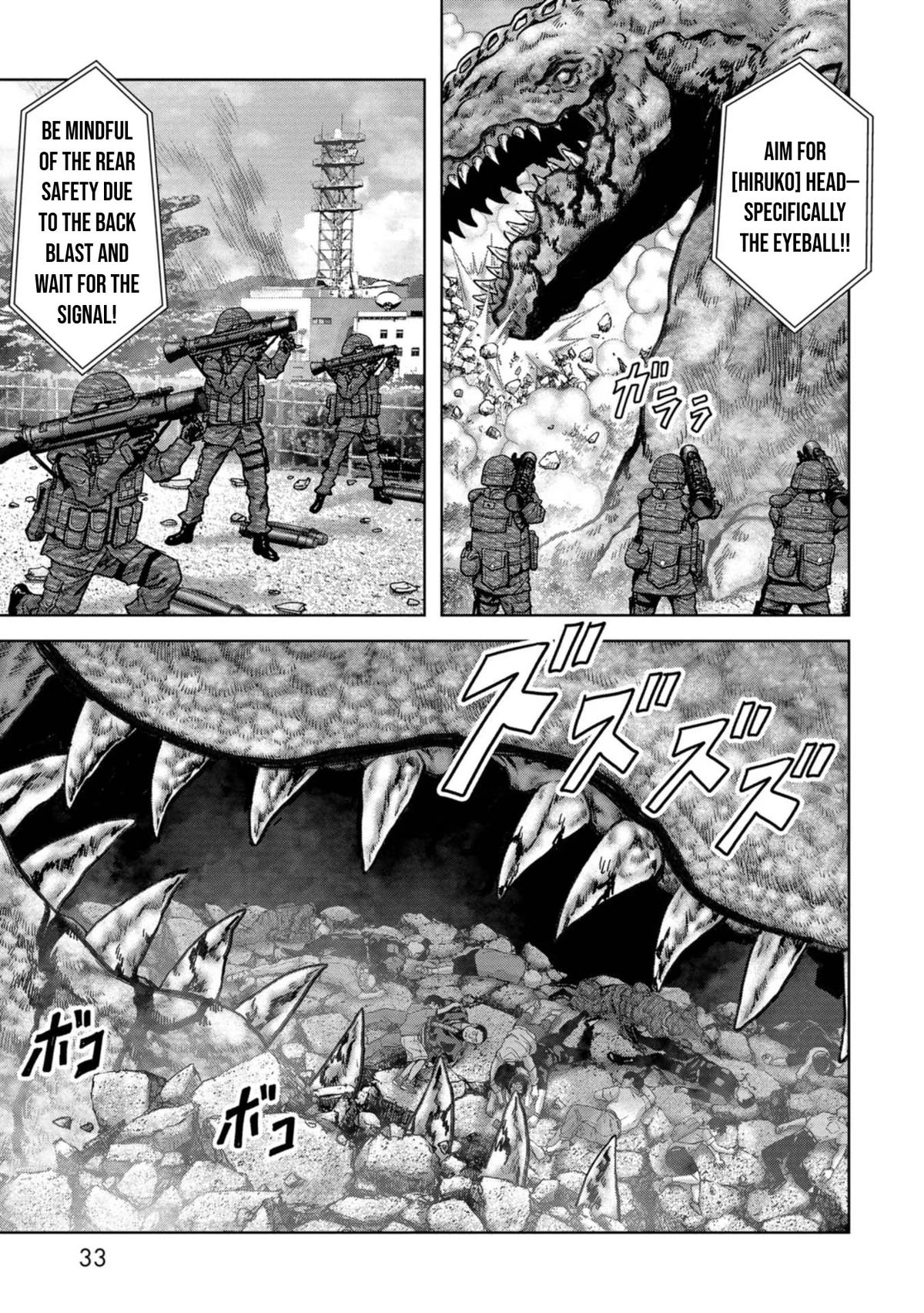 Kaijuu Jieitai Chap 37 - Next Chap 38