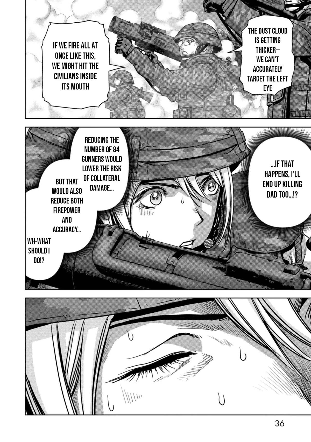 Kaijuu Jieitai Chap 37 - Next Chap 38