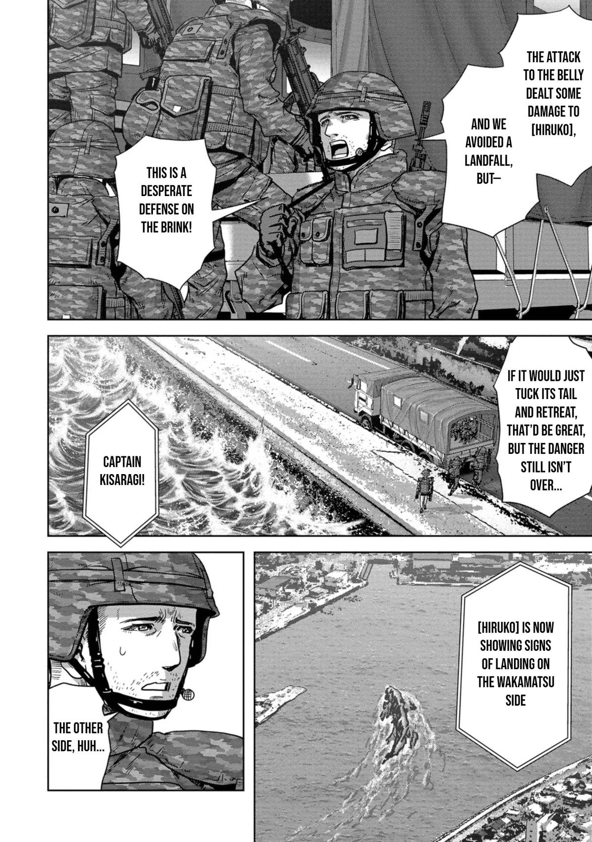 Kaijuu Jieitai Chap 34 - Next Chap 35