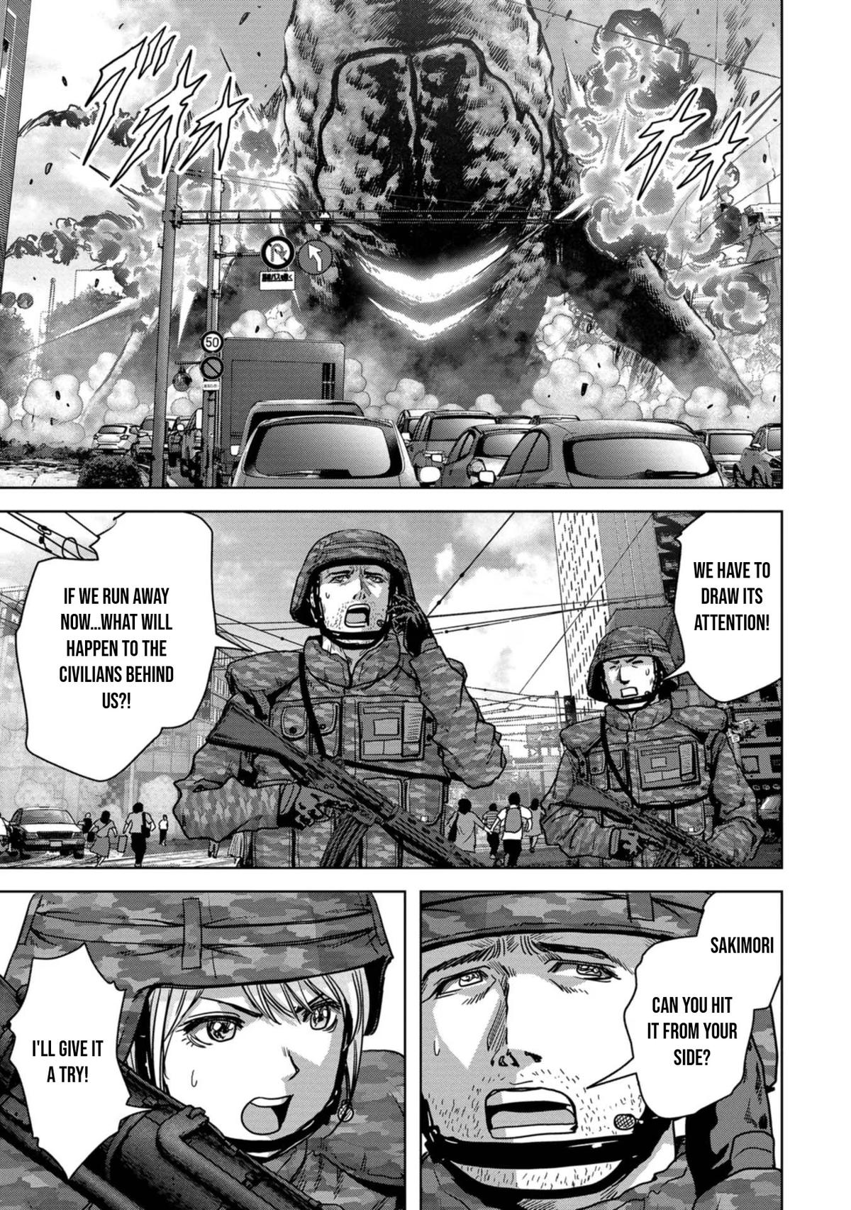 Kaijuu Jieitai Chap 34 - Next Chap 35