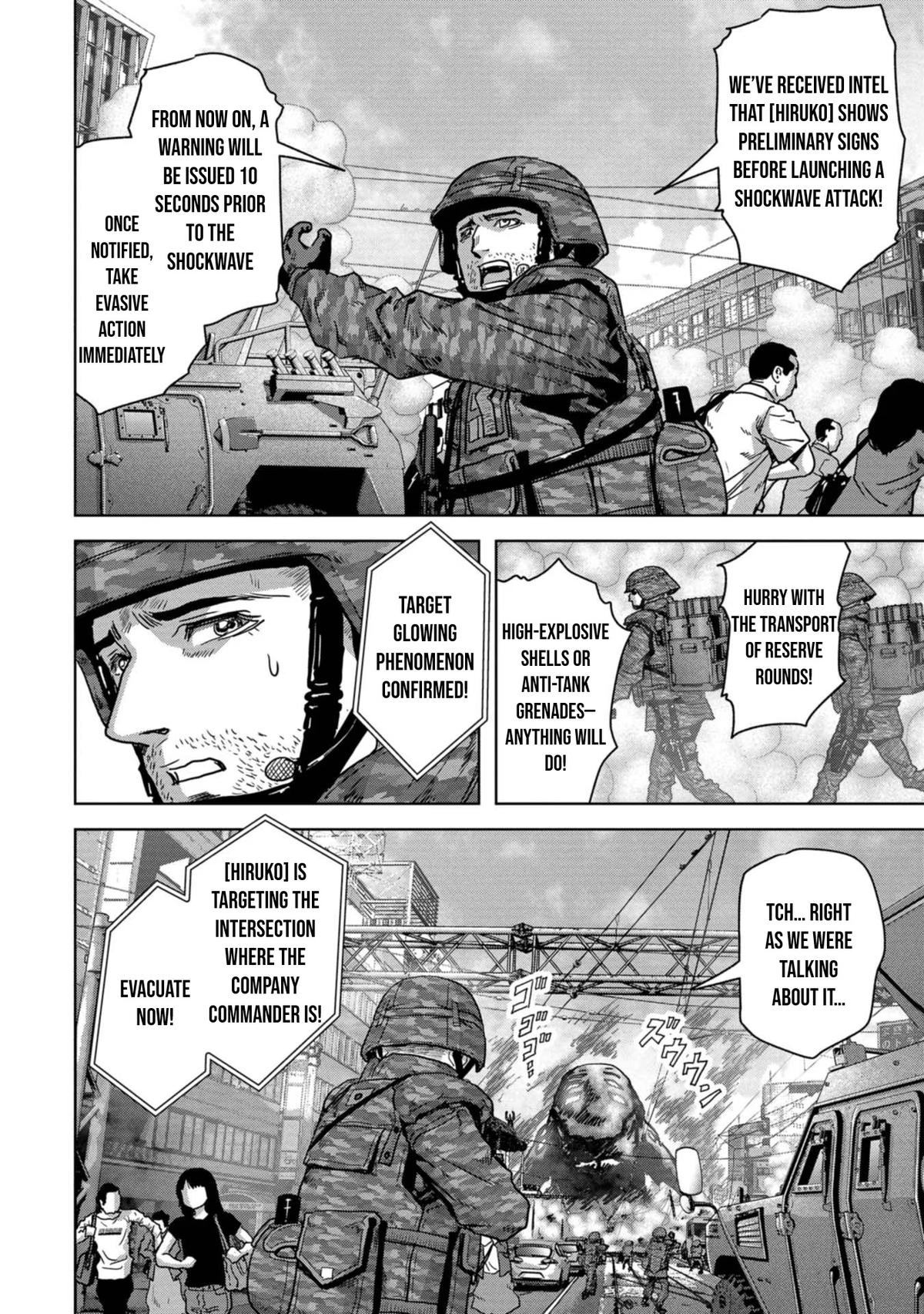 Kaijuu Jieitai Chap 34 - Next Chap 35