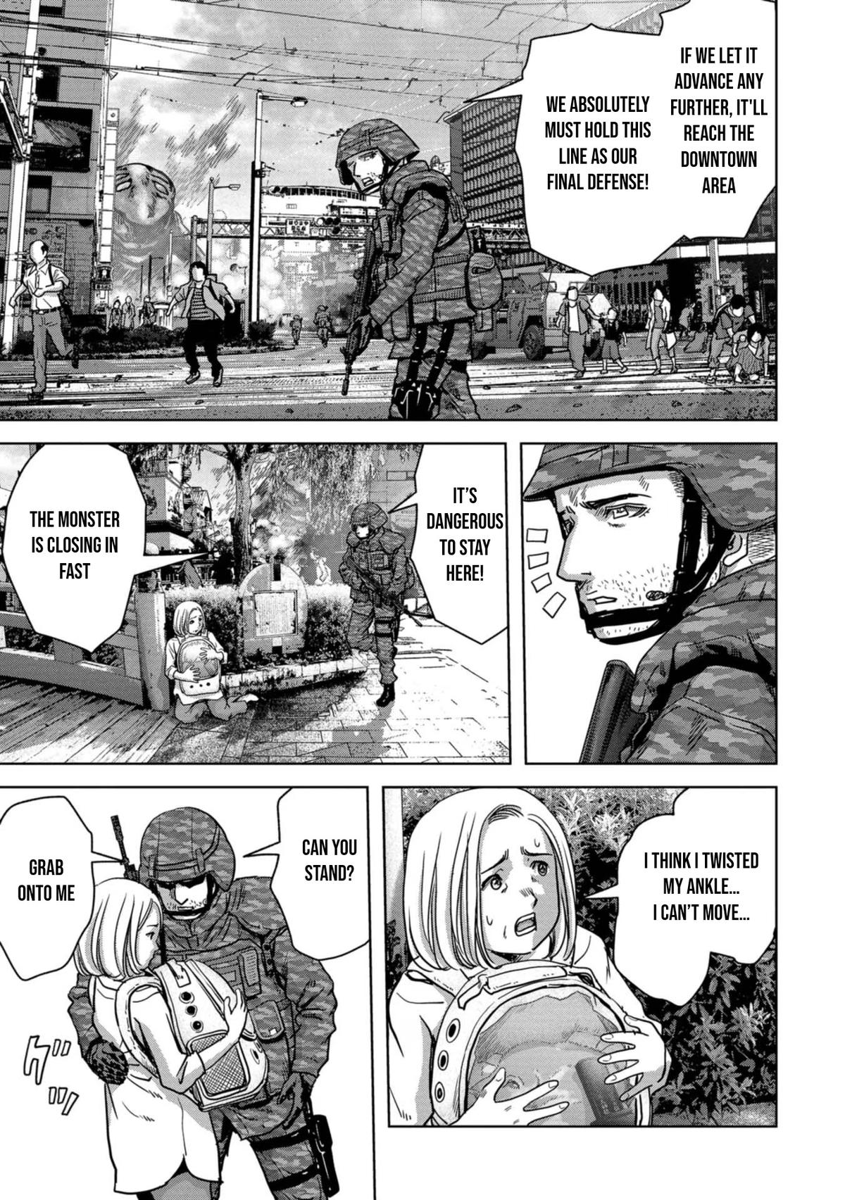 Kaijuu Jieitai Chap 34 - Next Chap 35