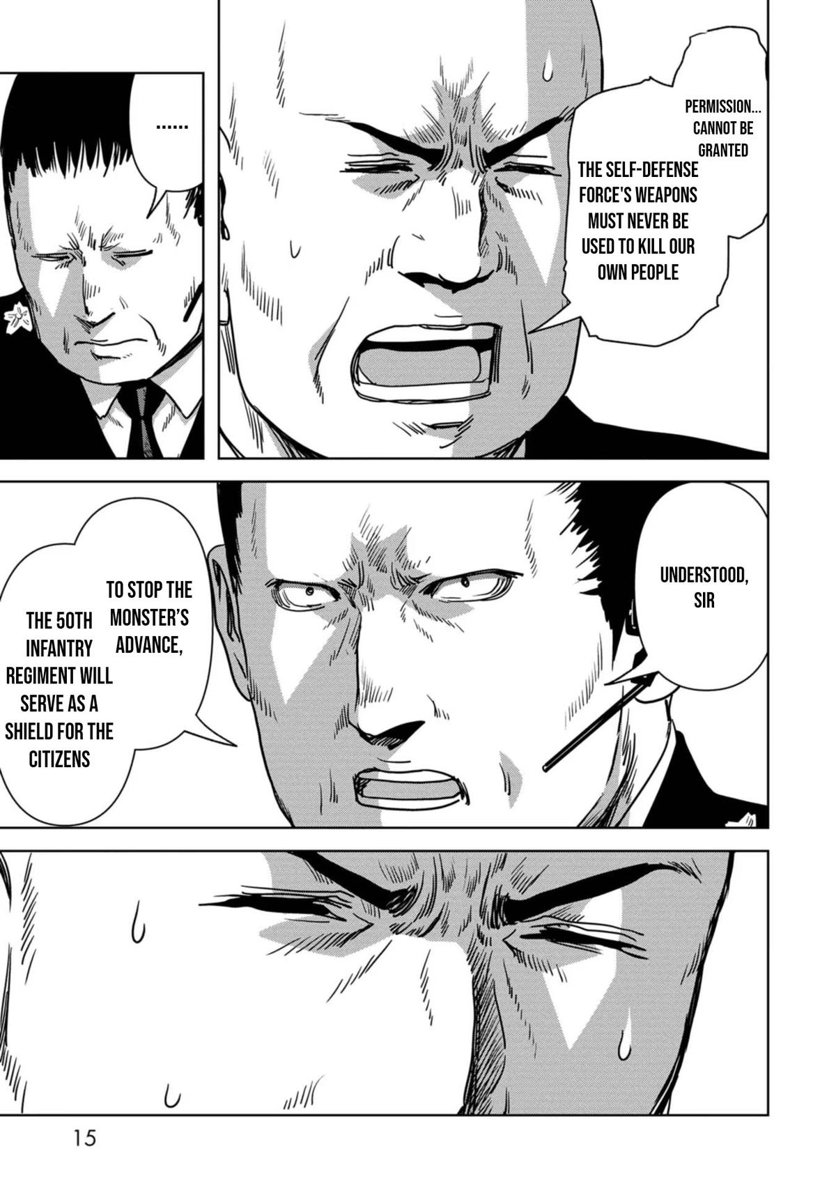 Kaijuu Jieitai Chap 34 - Next Chap 35