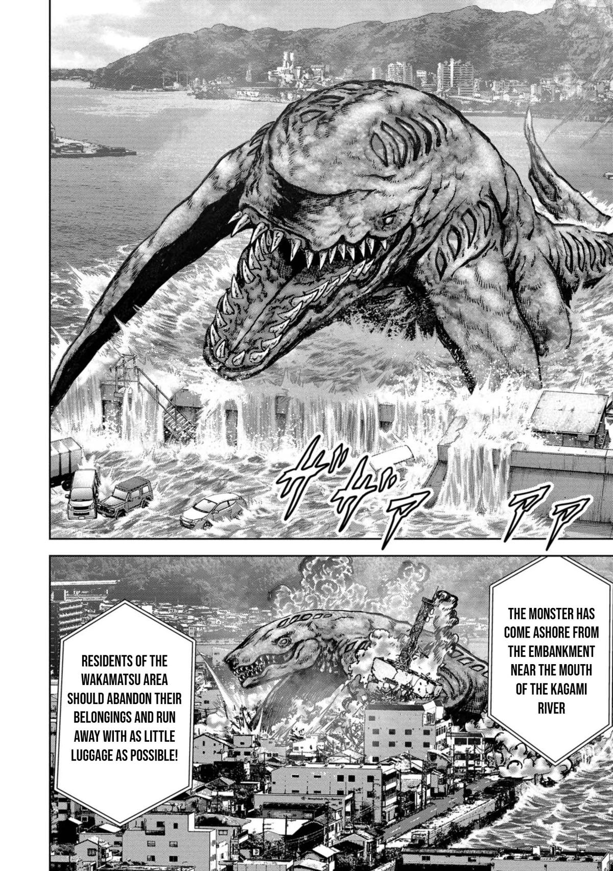 Kaijuu Jieitai Chap 34 - Next Chap 35