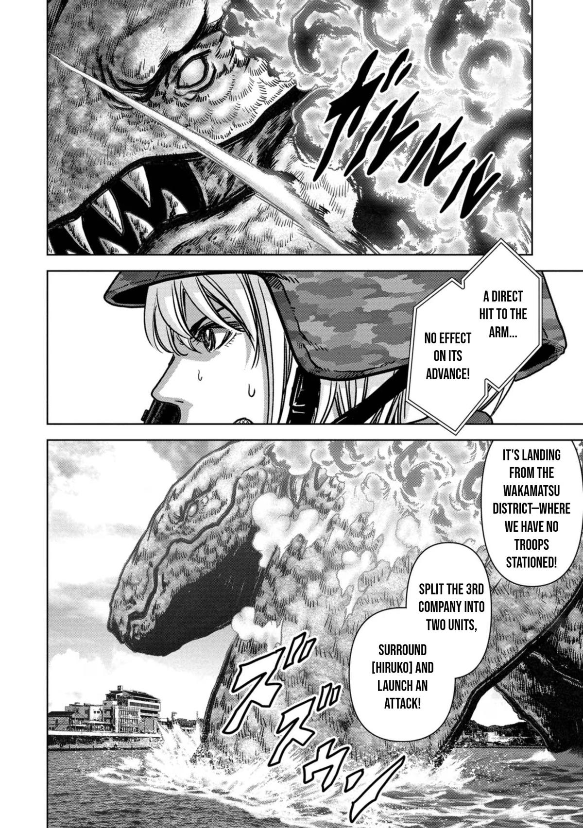 Kaijuu Jieitai Chap 34 - Next Chap 35