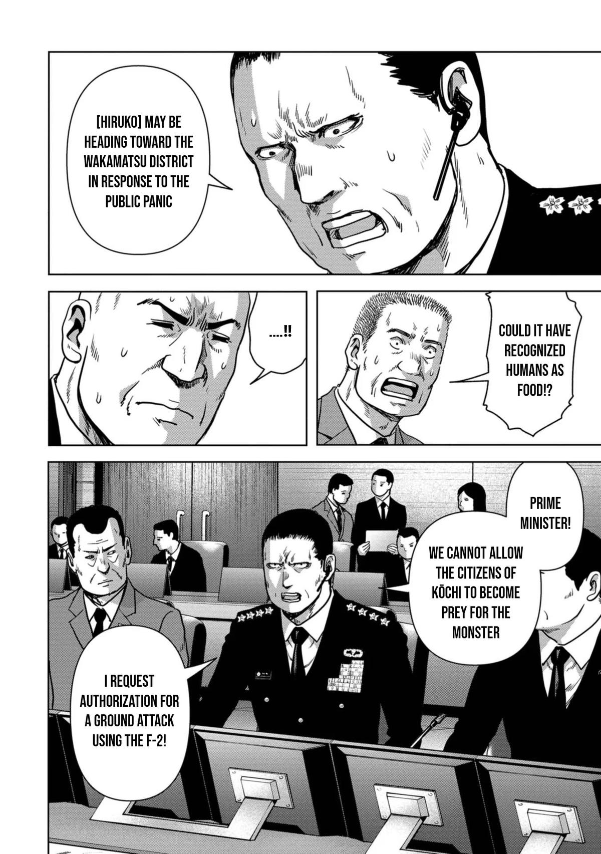 Kaijuu Jieitai Chap 34 - Next Chap 35