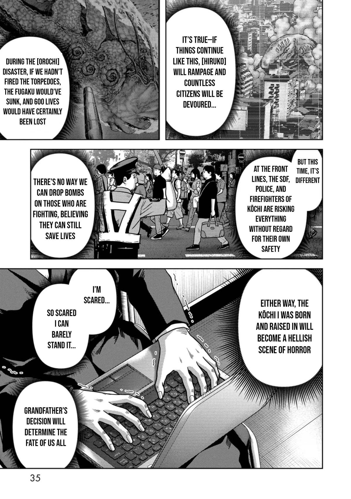 Kaijuu Jieitai Chap 34 - Next Chap 35