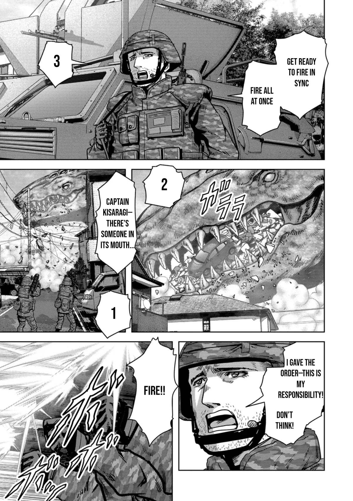 Kaijuu Jieitai Chap 34 - Next Chap 35