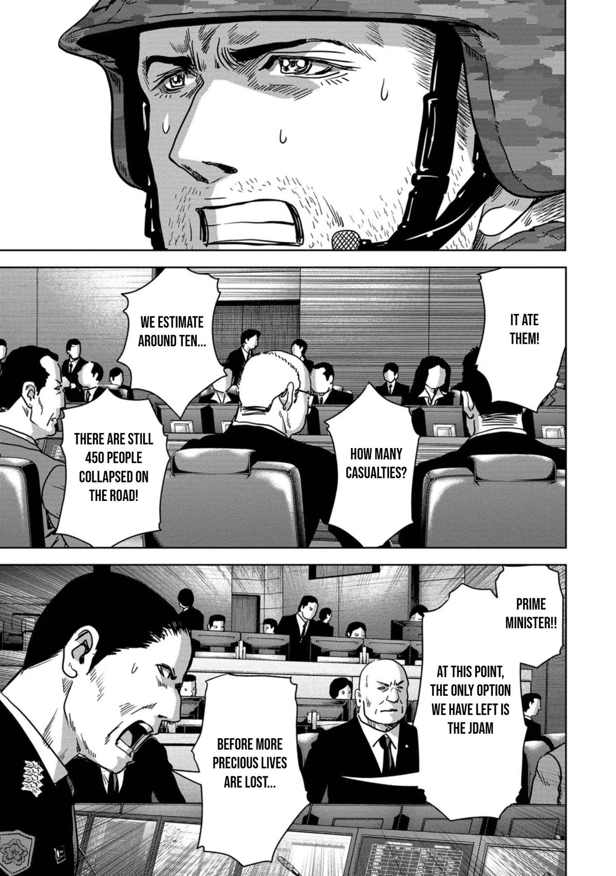 Kaijuu Jieitai Chap 34 - Next Chap 35