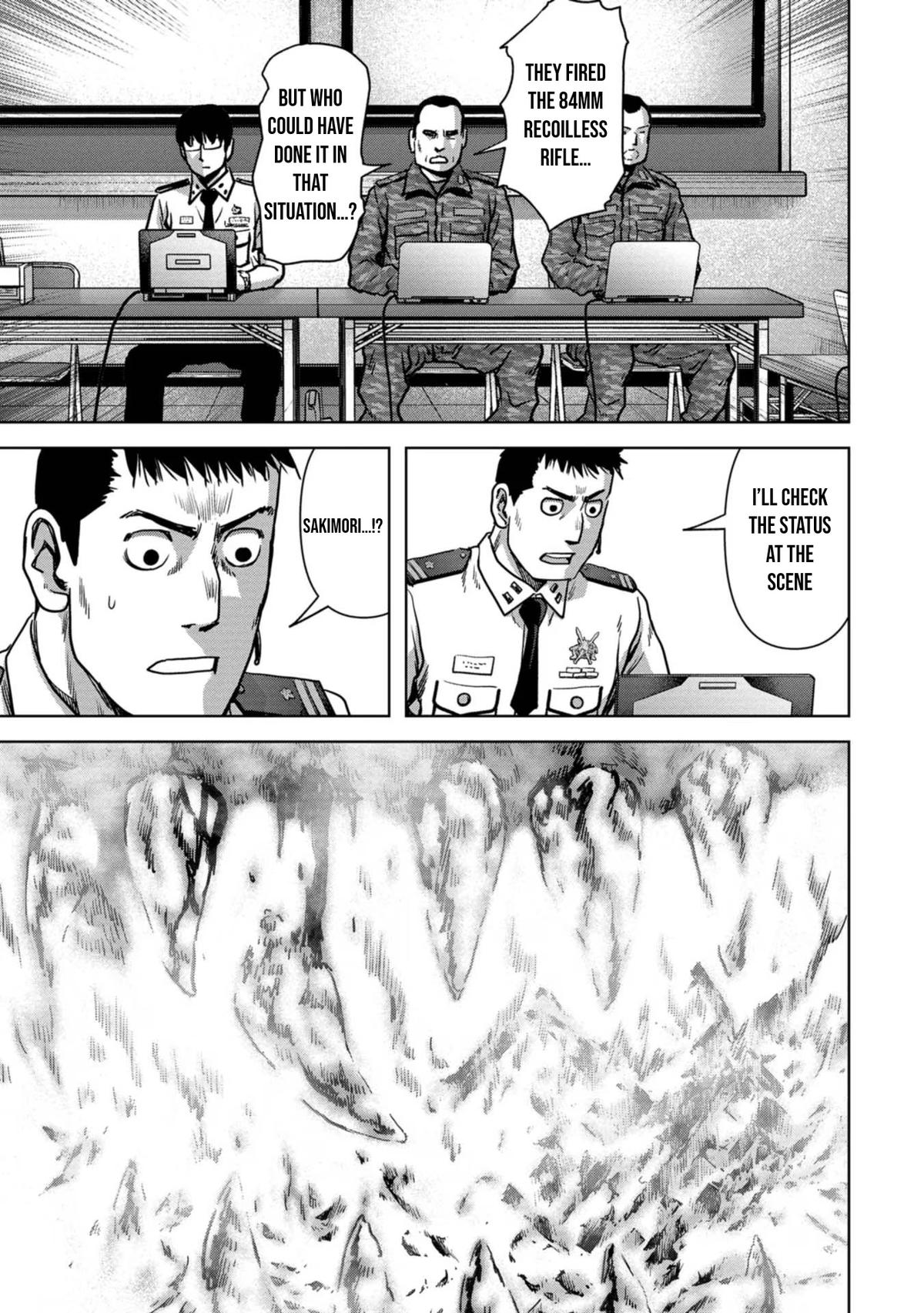 Kaijuu Jieitai Chap 35 - Next Chap 36