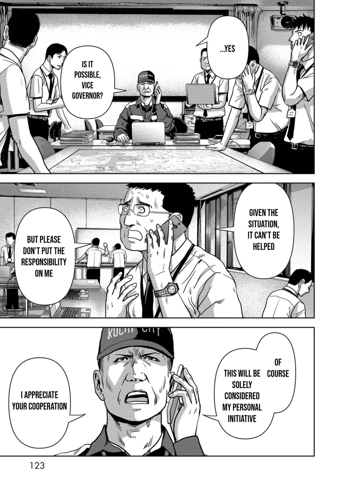 Kaijuu Jieitai Chap 35 - Next Chap 36