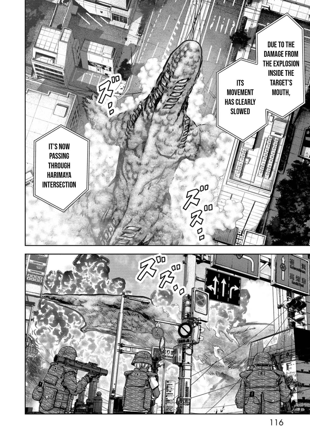 Kaijuu Jieitai Chap 35 - Next Chap 36