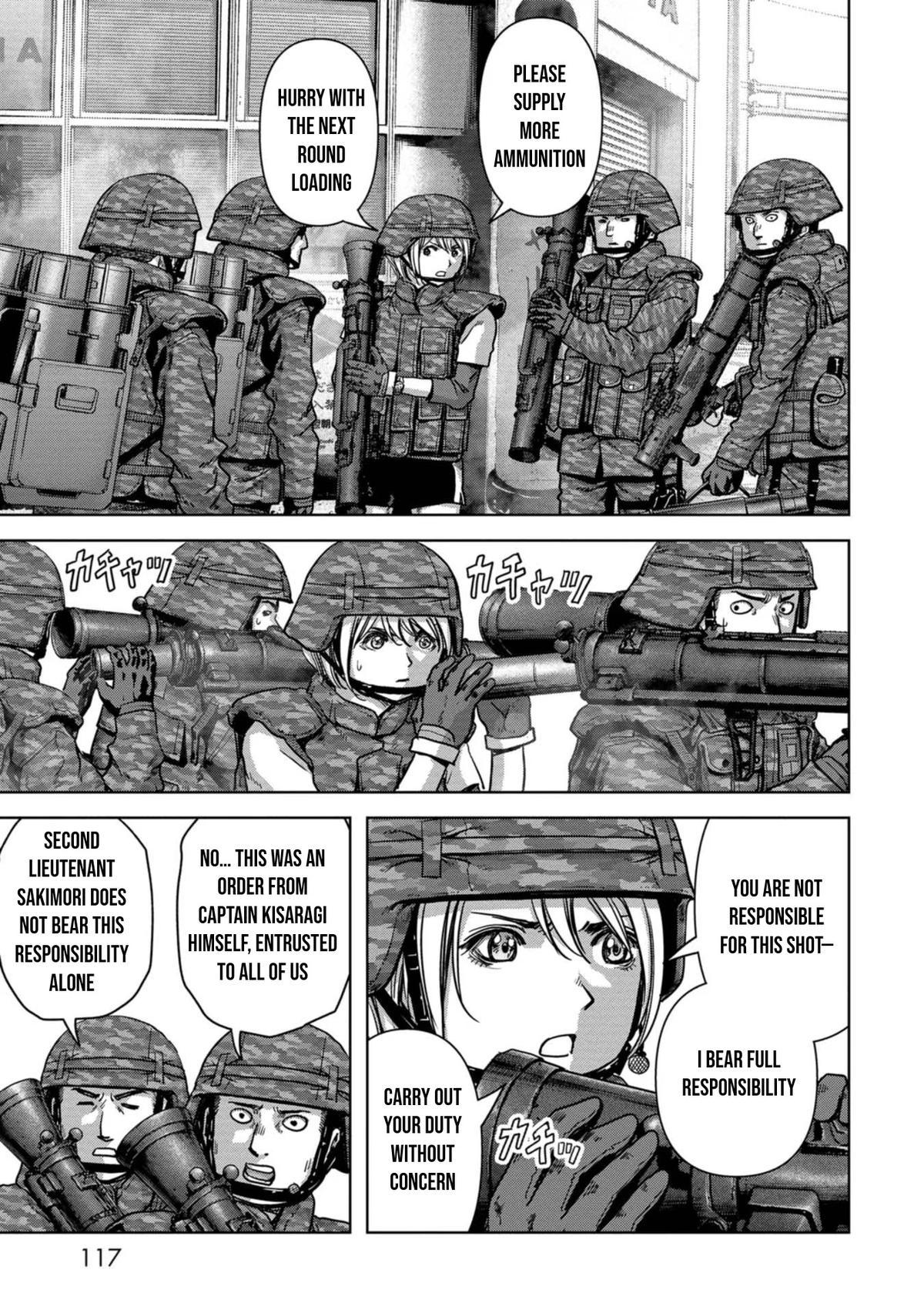 Kaijuu Jieitai Chap 35 - Next Chap 36