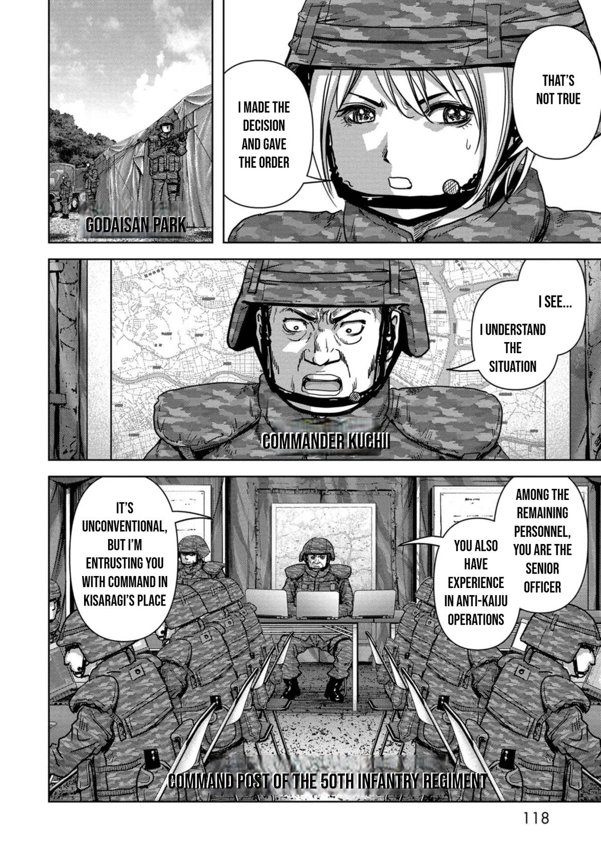 Kaijuu Jieitai Chap 35 - Next Chap 36