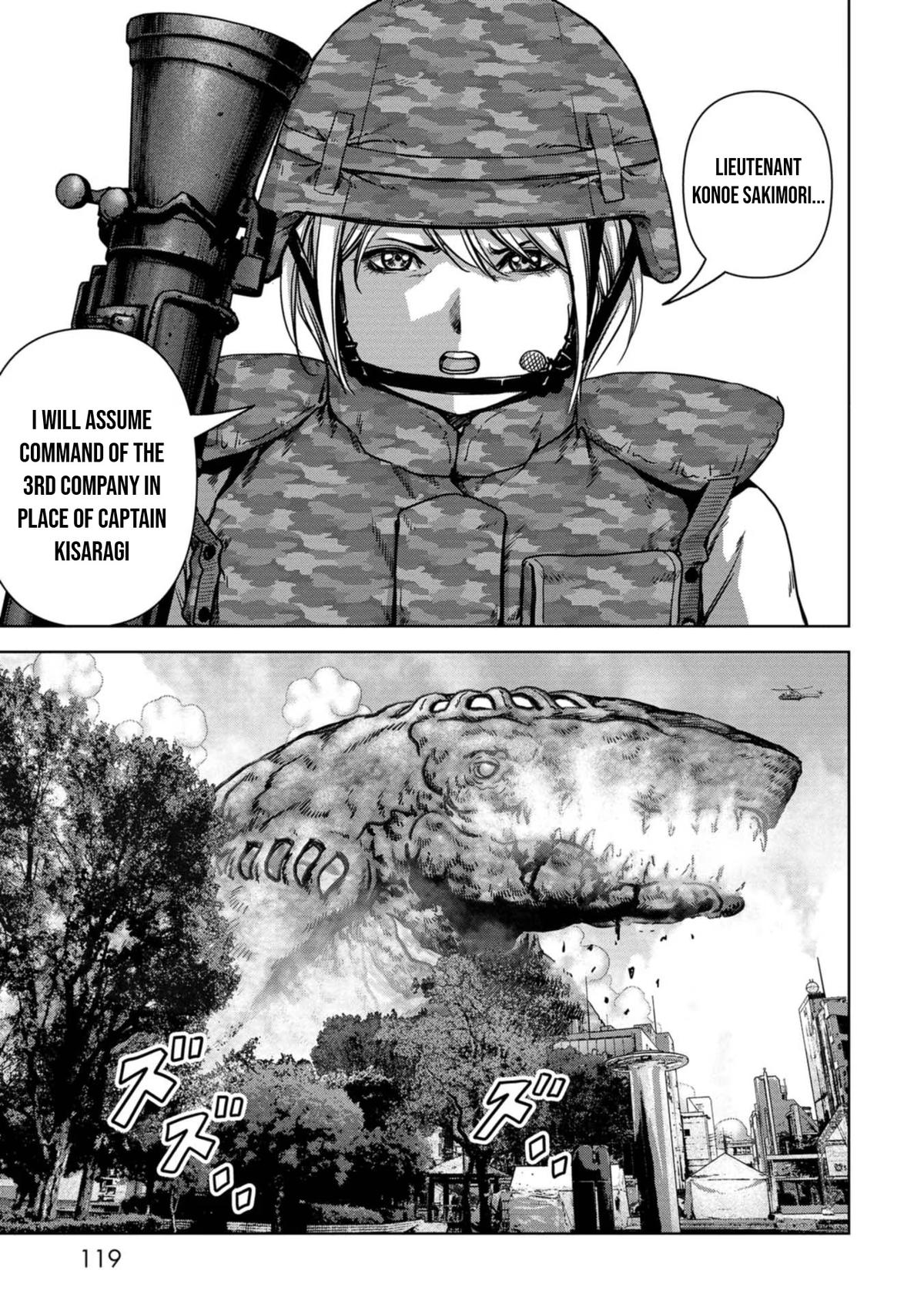 Kaijuu Jieitai Chap 35 - Next Chap 36