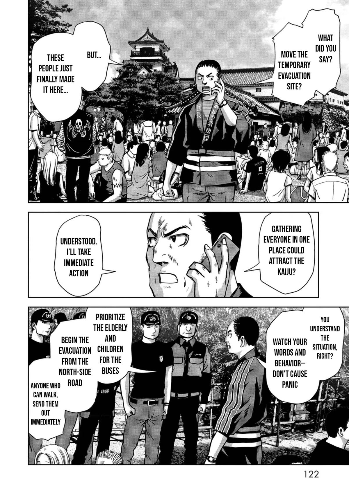 Kaijuu Jieitai Chap 35 - Next Chap 36