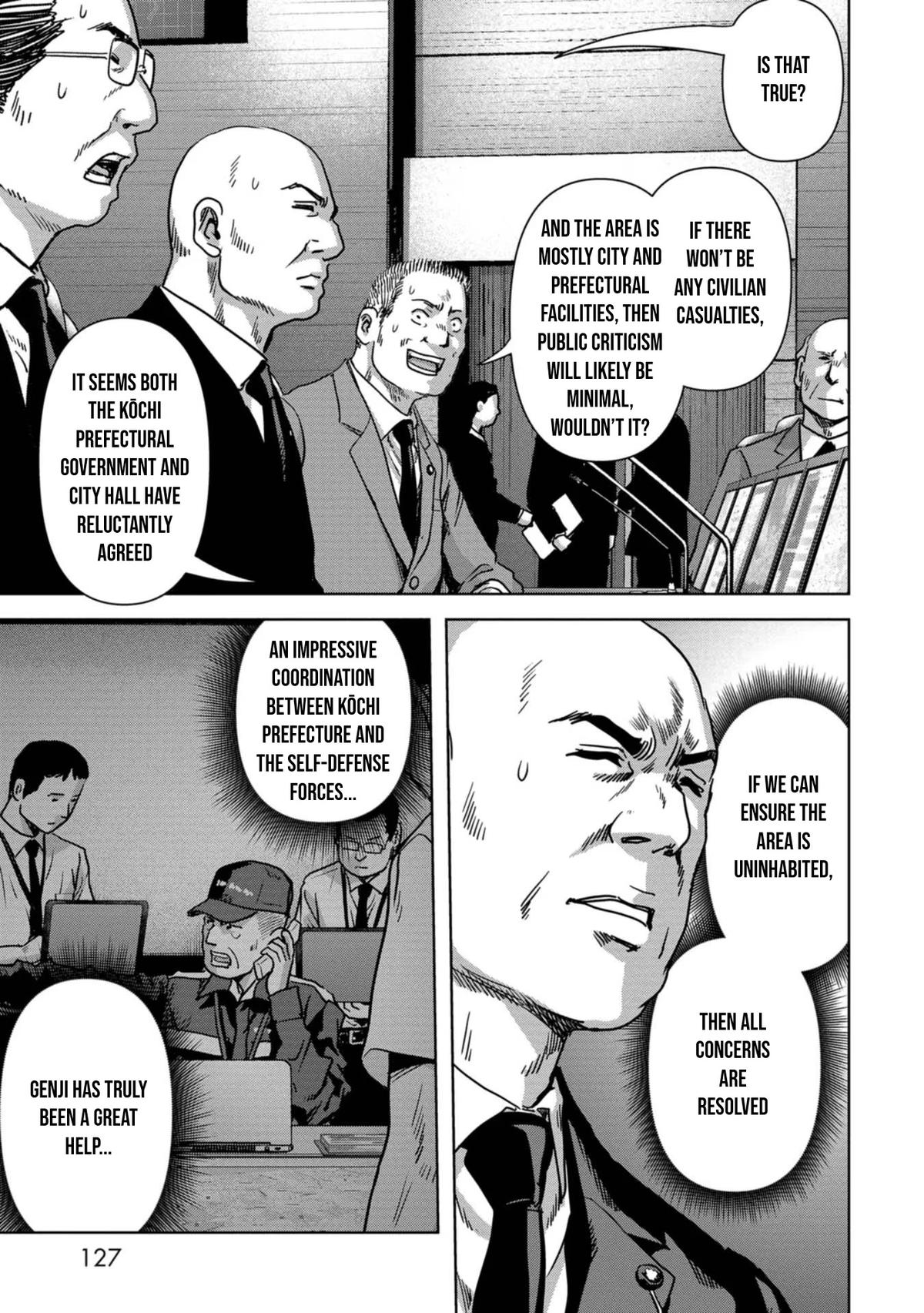 Kaijuu Jieitai Chap 35 - Next Chap 36