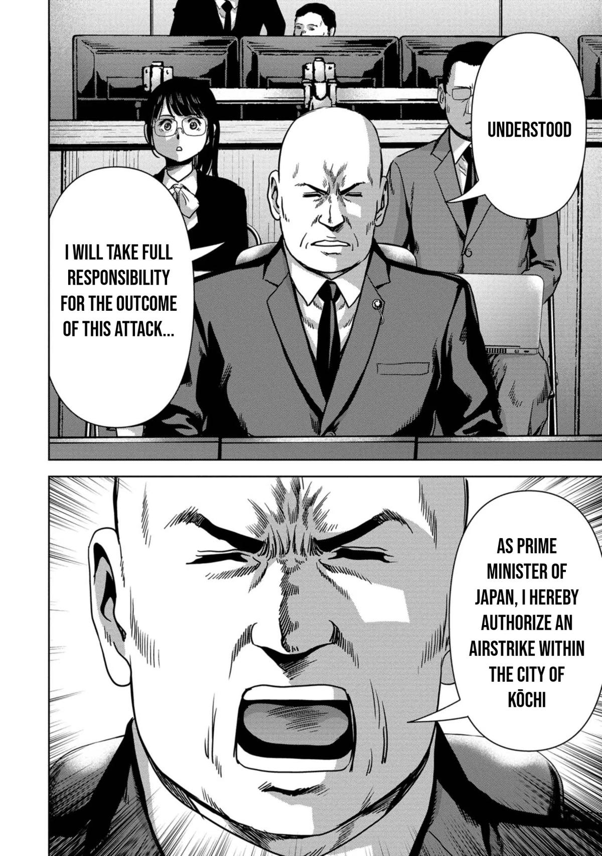 Kaijuu Jieitai Chap 35 - Next Chap 36