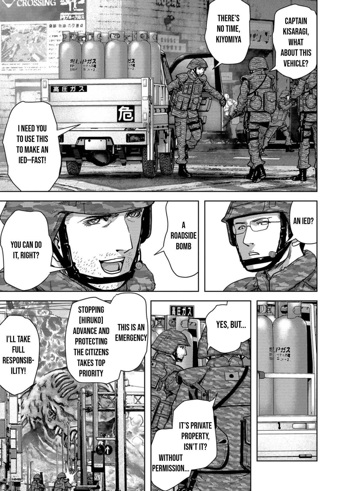 Kaijuu Jieitai Chap 35 - Next Chap 36