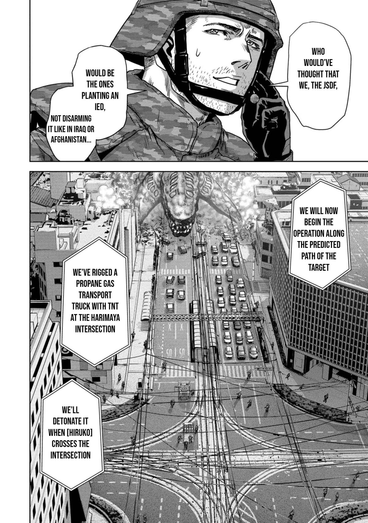 Kaijuu Jieitai Chap 35 - Next Chap 36