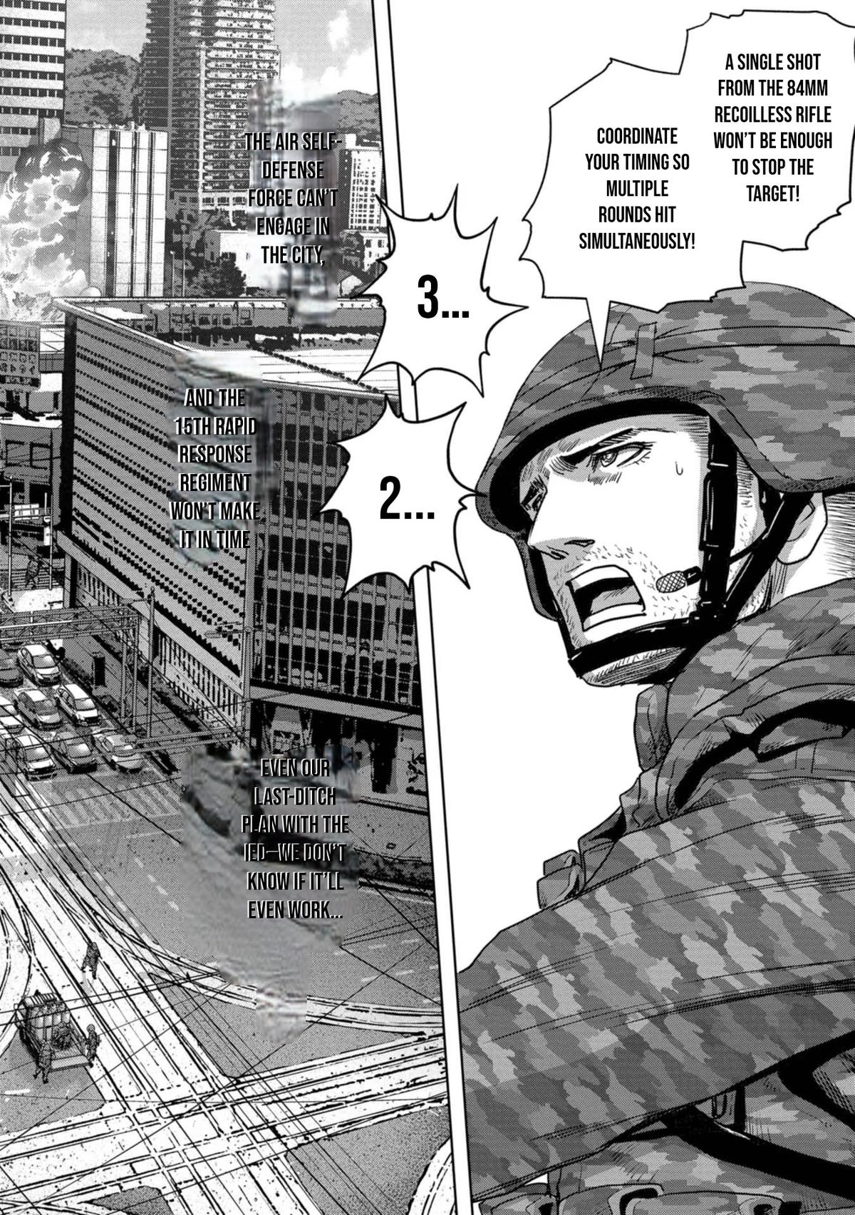 Kaijuu Jieitai Chap 35 - Next Chap 36