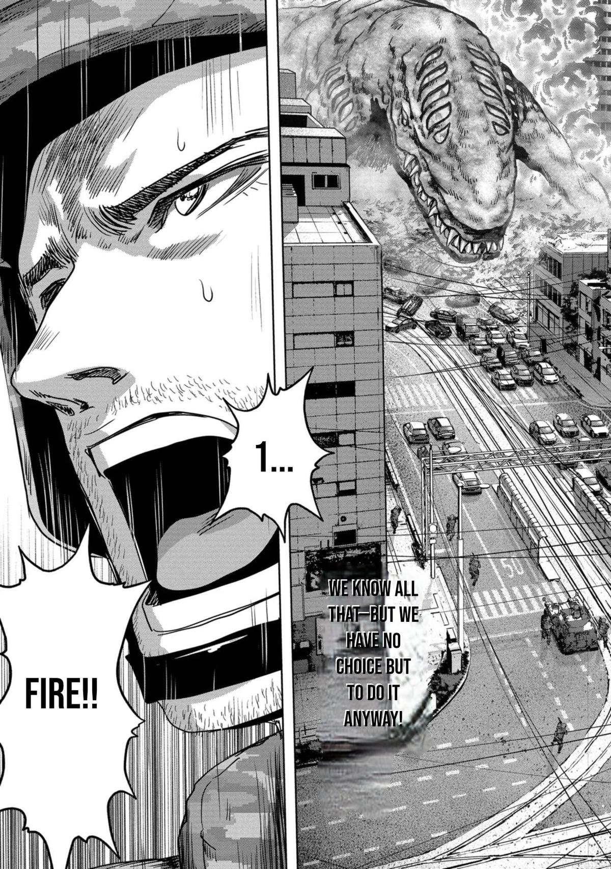 Kaijuu Jieitai Chap 35 - Next Chap 36