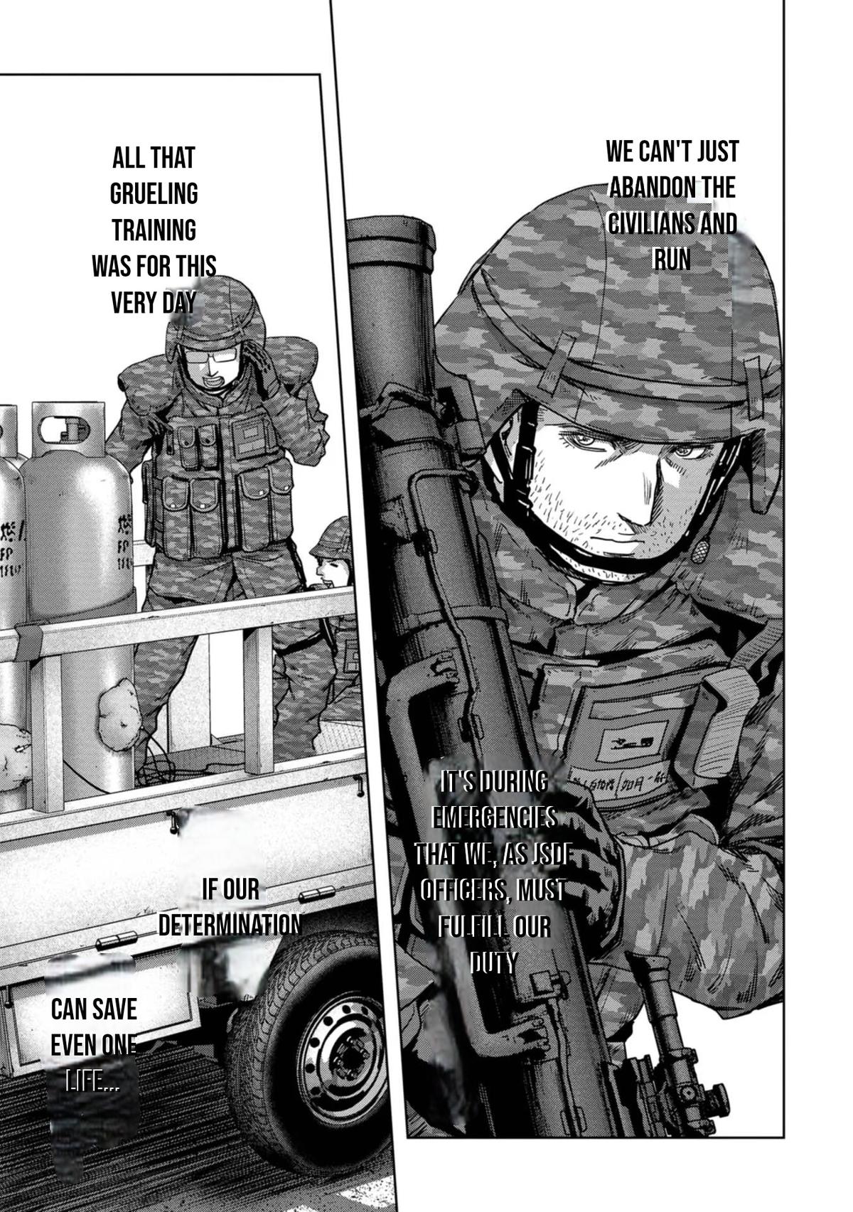 Kaijuu Jieitai Chap 35 - Next Chap 36
