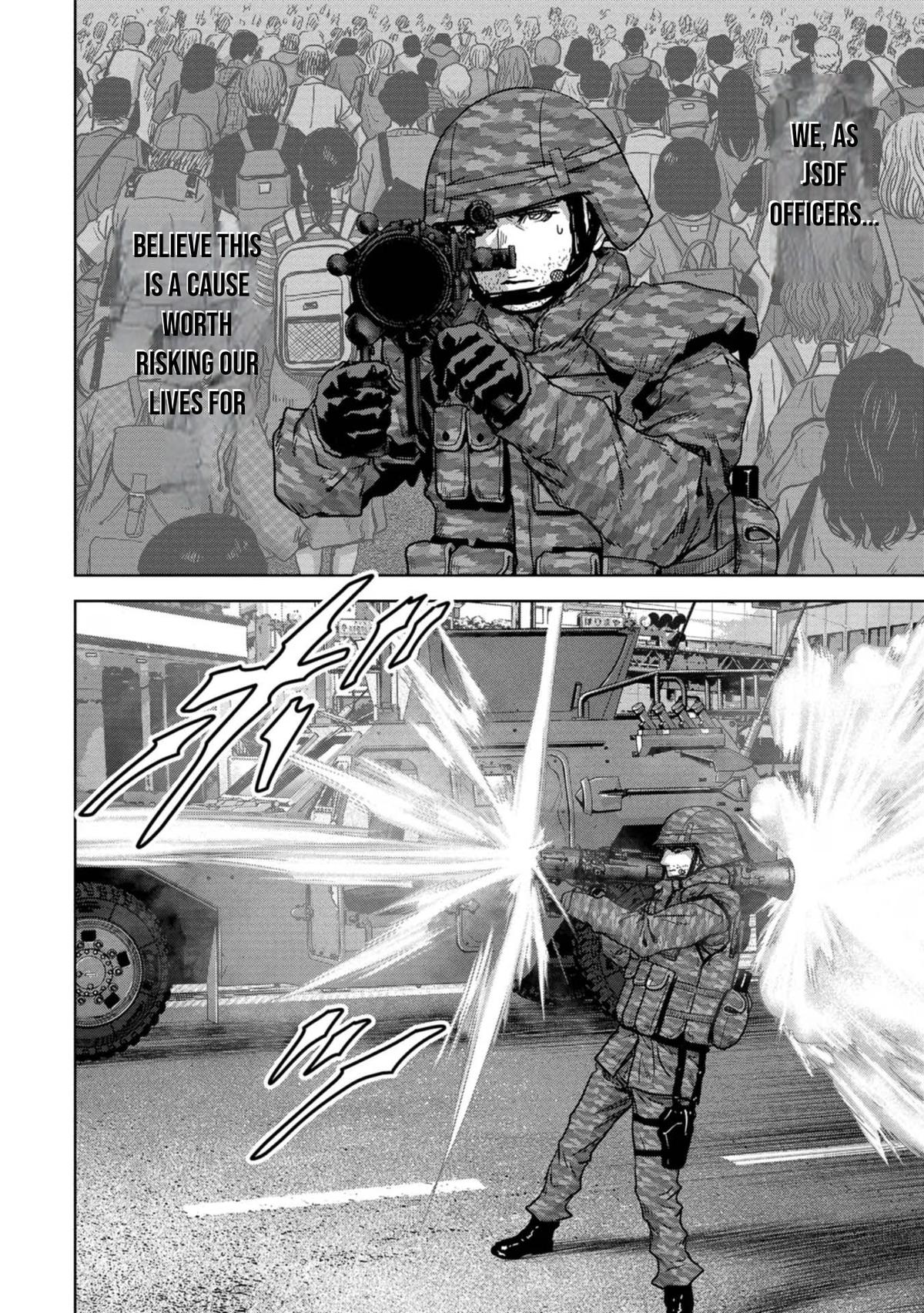 Kaijuu Jieitai Chap 35 - Next Chap 36