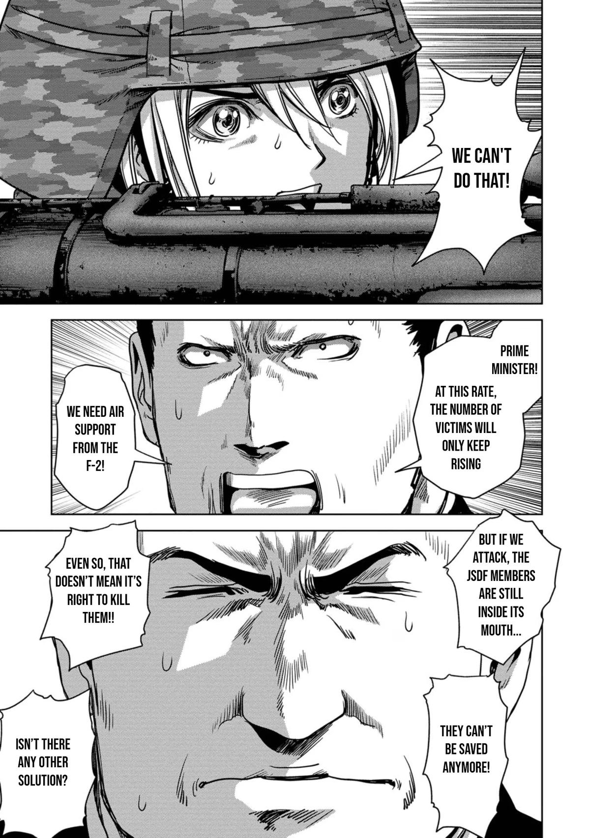 Kaijuu Jieitai Chap 35 - Next Chap 36