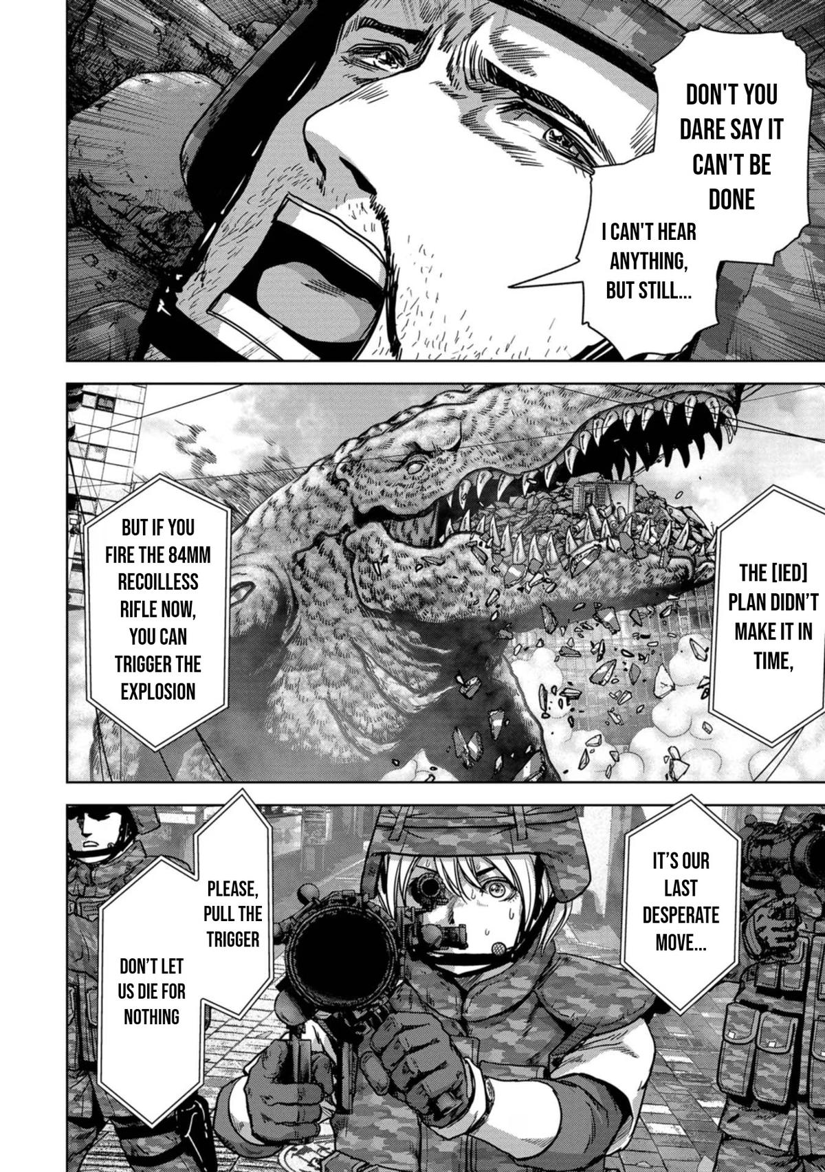 Kaijuu Jieitai Chap 35 - Next Chap 36