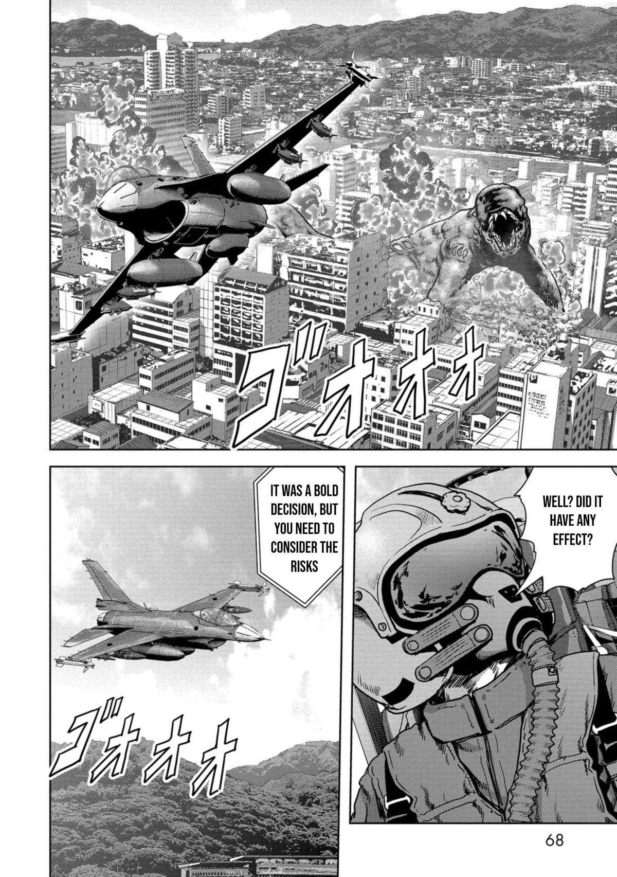 Kaijuu Jieitai Chap 35 - Next Chap 36