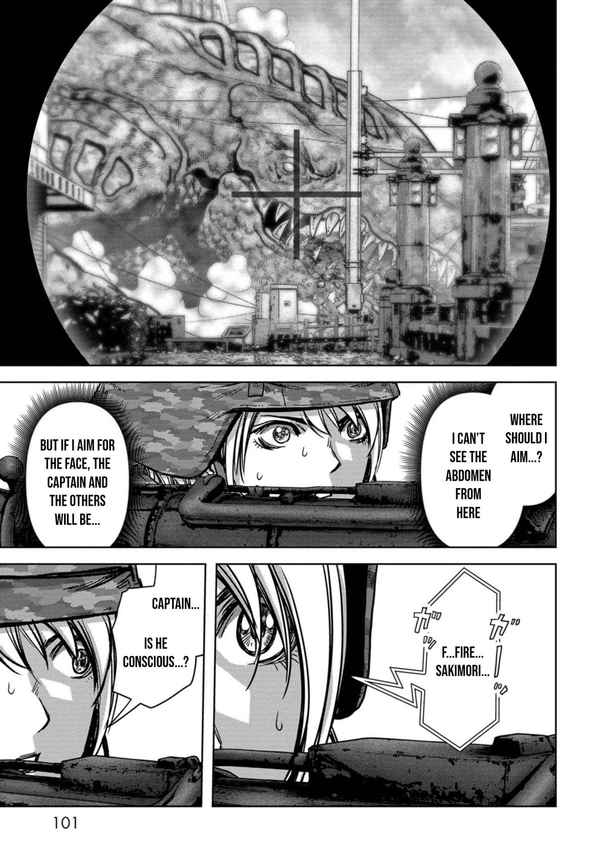 Kaijuu Jieitai Chap 35 - Next Chap 36