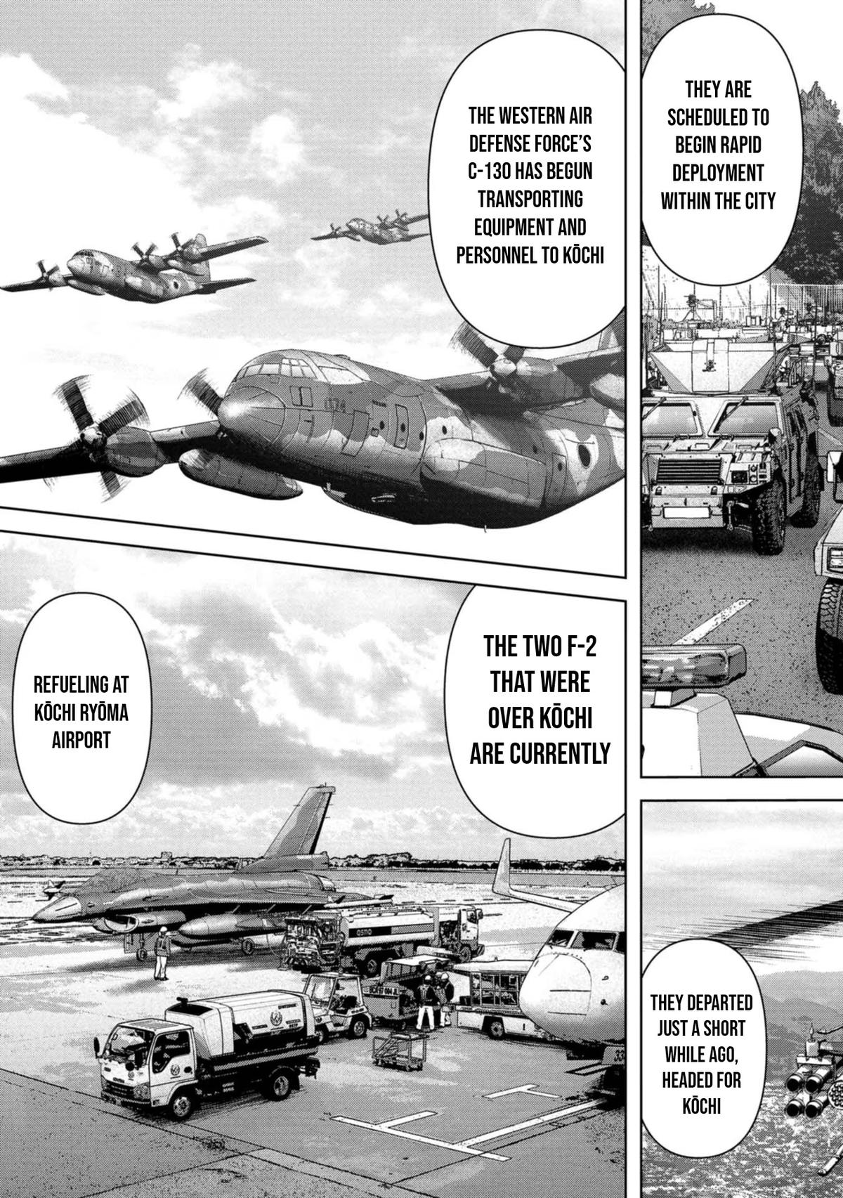 Kaijuu Jieitai Chap 36 - Next Chap 37